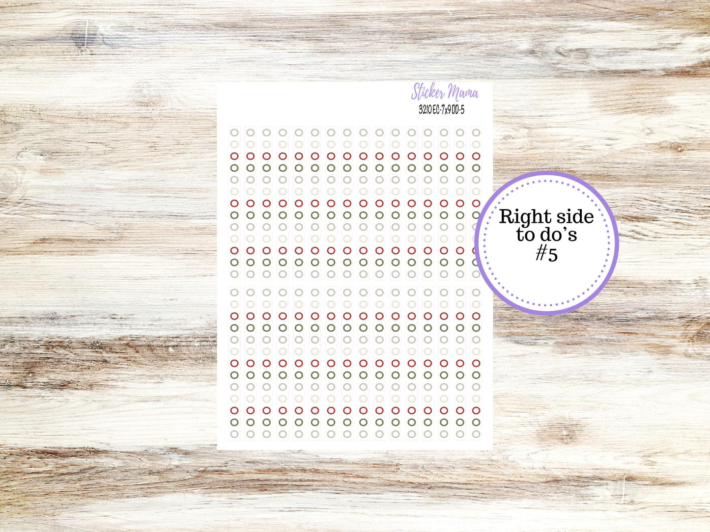 ERIN CONDREN Daily Duo Planner Kit DD-3210 || December - Frosty Friends || Daily Duo Planner Sticker Kit || Erin Condren ||