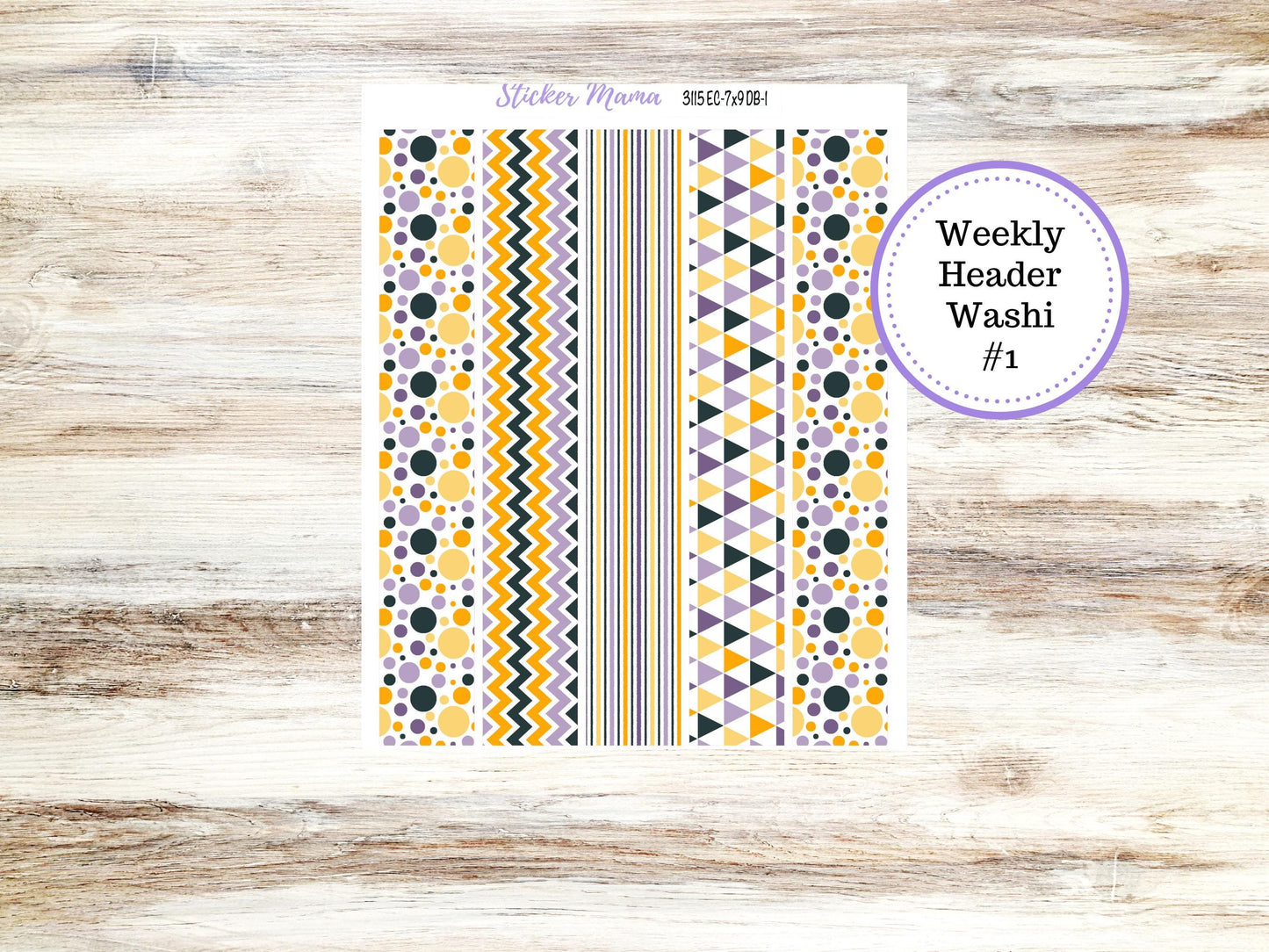 ERIN CONDREN Dashboard Planner Kit DB-3115 || Spooky Palette || Dashboard Planner Sticker Kit || Erin Condren ||