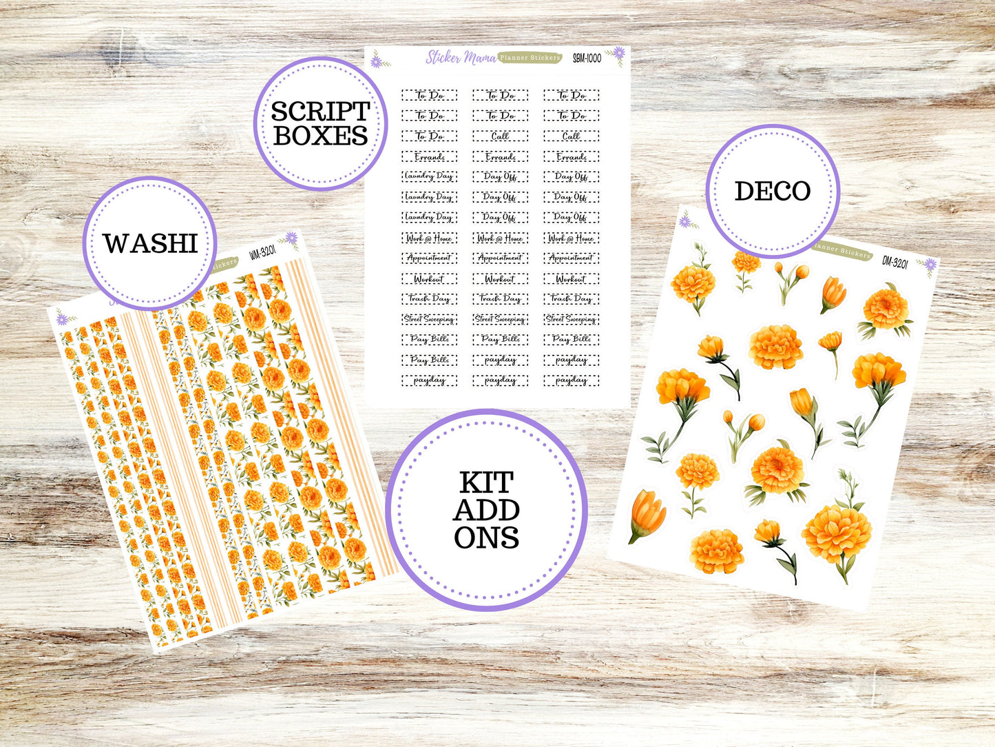 LAUREL DENISE PROJECT Planner Kit #3201 || Fall Colors || Laurel Denise Kit || Laurel Denise Stickers || || Any Month ld