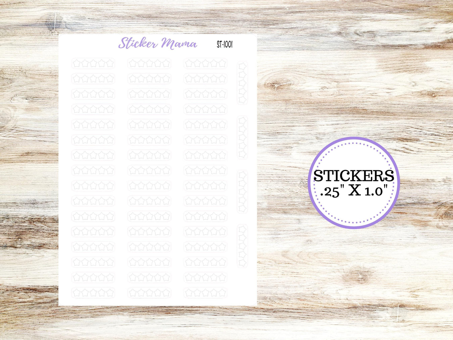 STAR RATING STICKERS - St-1000 || Book Rating Sticker || Movie Rating Sticker || Food Rating Sticker