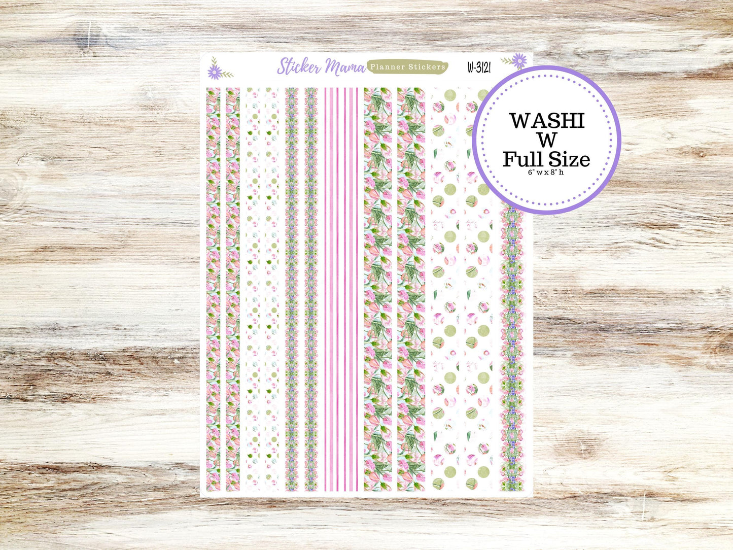 WASHI PLANNER STICKERS || 3121 || Easter Petals || Washi Stickers || Planner Stickers || Washi for Planners