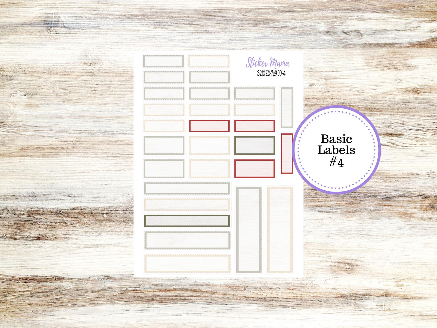 ERIN CONDREN Daily Duo Planner Kit DD-3210 || December - Frosty Friends || Daily Duo Planner Sticker Kit || Erin Condren ||
