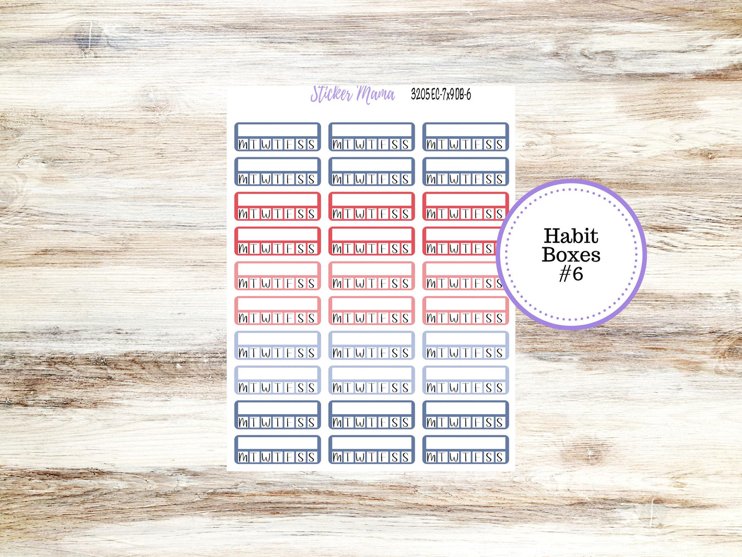 Erin Condren Dashboard Planner Sticker | Kit DB-3205 Patriotic Festivities