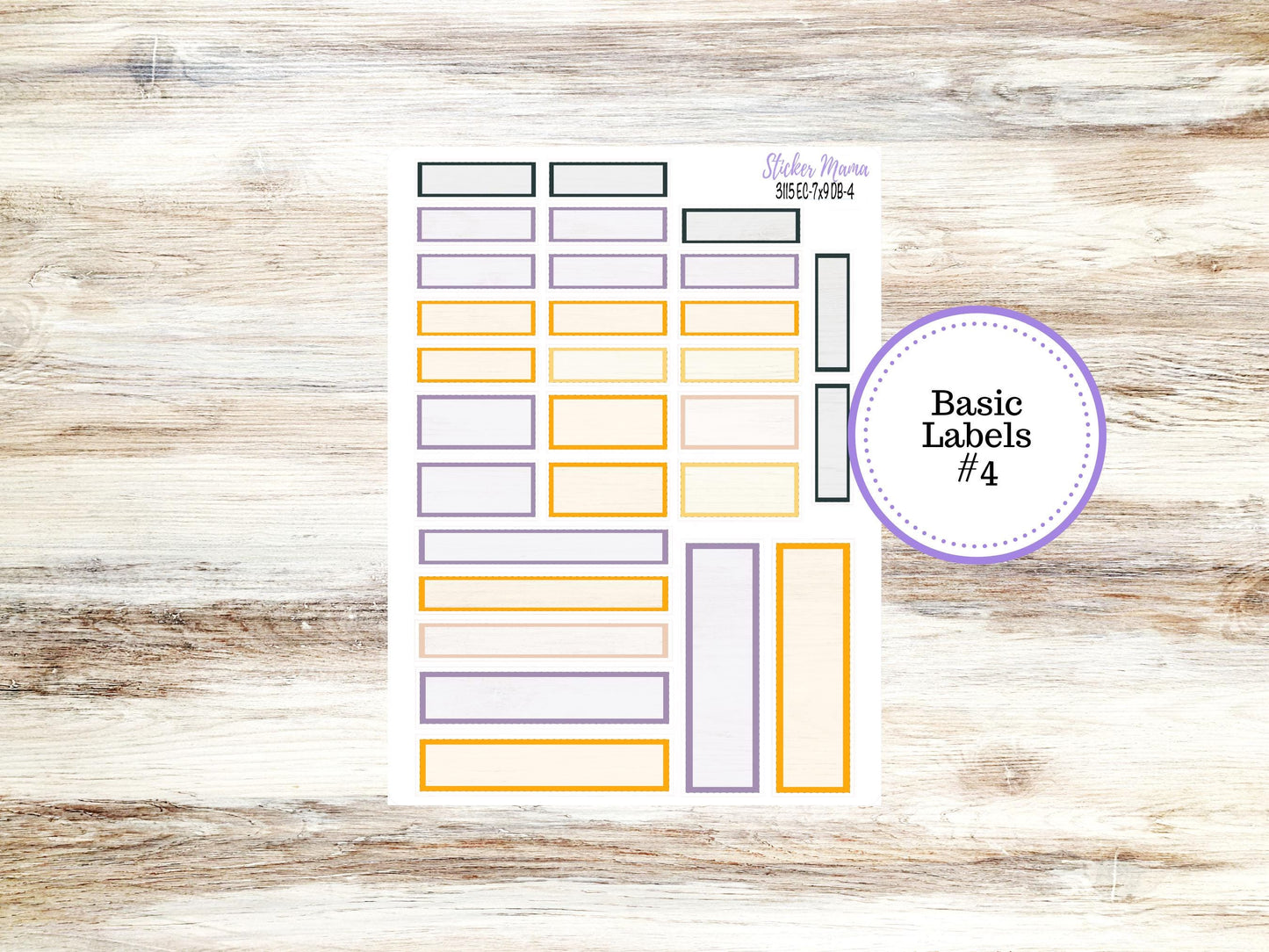 ERIN CONDREN Dashboard Planner Kit DB-3115 || Spooky Palette || Dashboard Planner Sticker Kit || Erin Condren ||