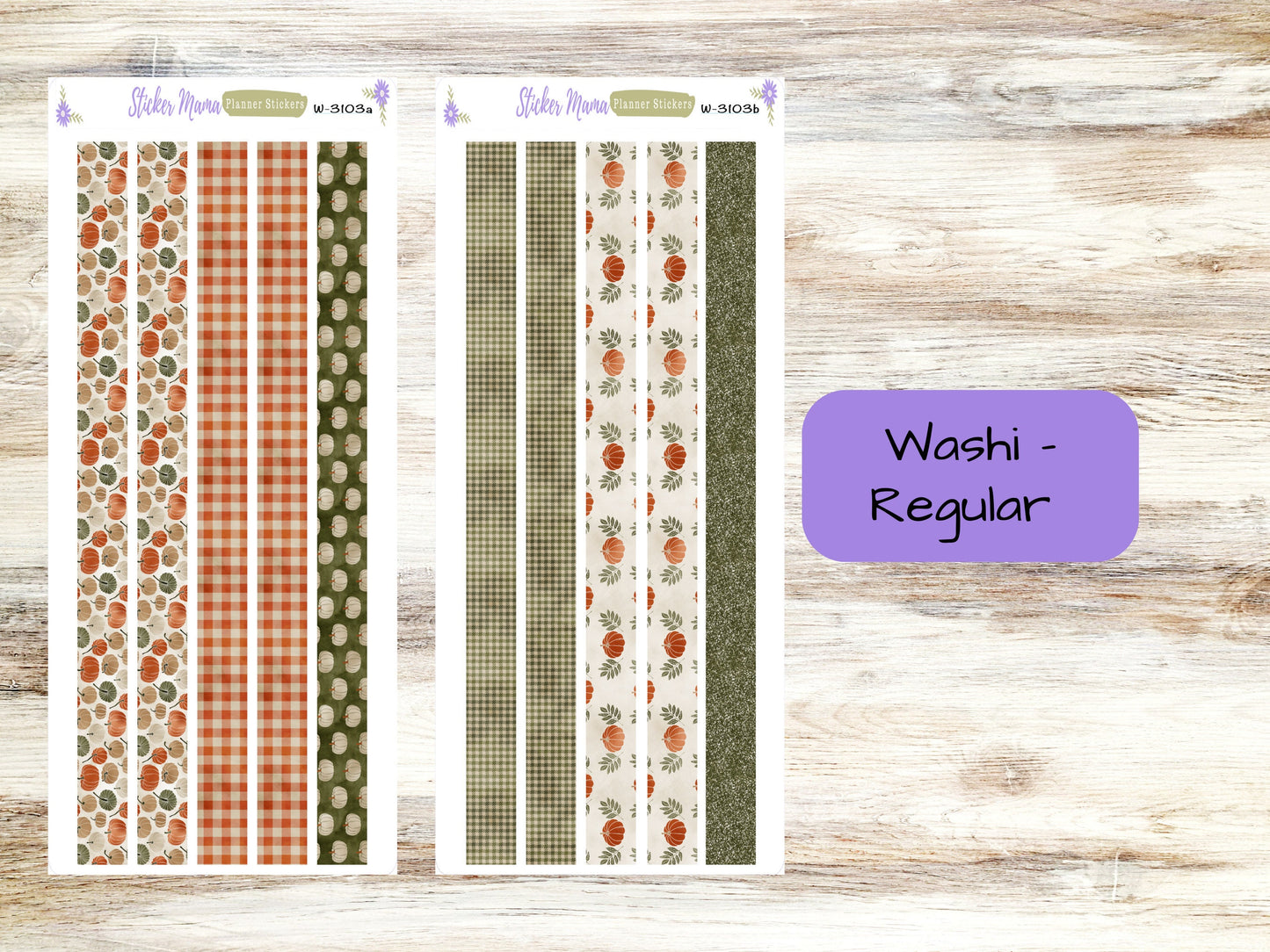 WASHI PLANNER STICKERS || 3103 || Harvest Thanksgiving || Washi Stickers || Planner Stickers || Washi for Planners