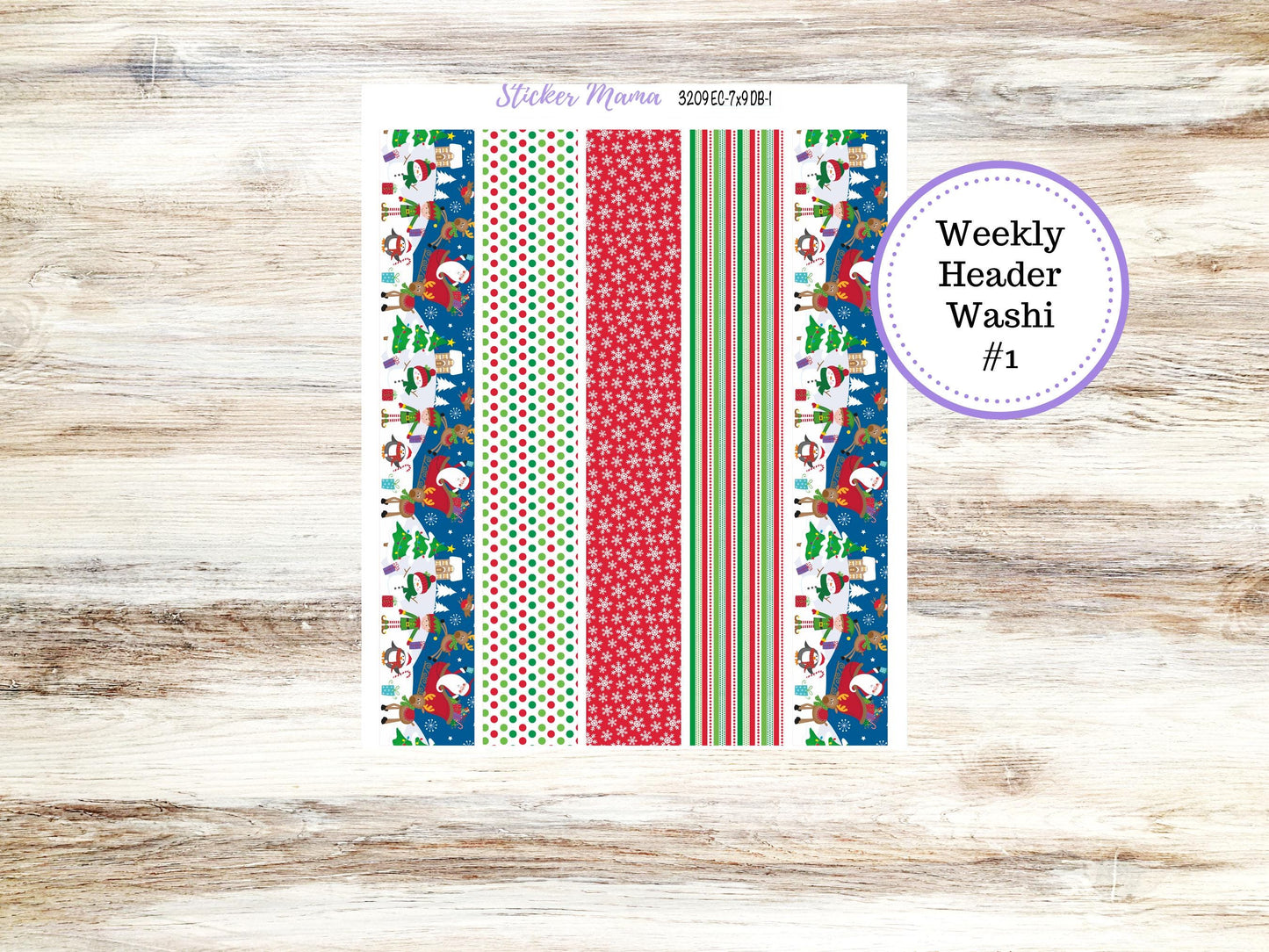 ERIN CONDREN Dashboard Planner Kit DB-3209 || Jolly Pines || Dashboard Planner Sticker Kit || Erin Condren ||