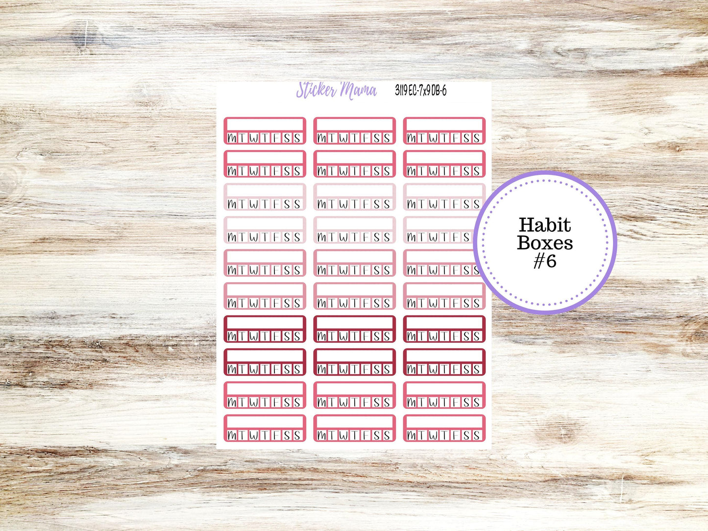 ERIN CONDREN Dashboard Planner Kit DB-3119 || February || Dashboard Planner Sticker Kit || Erin Condren ||
