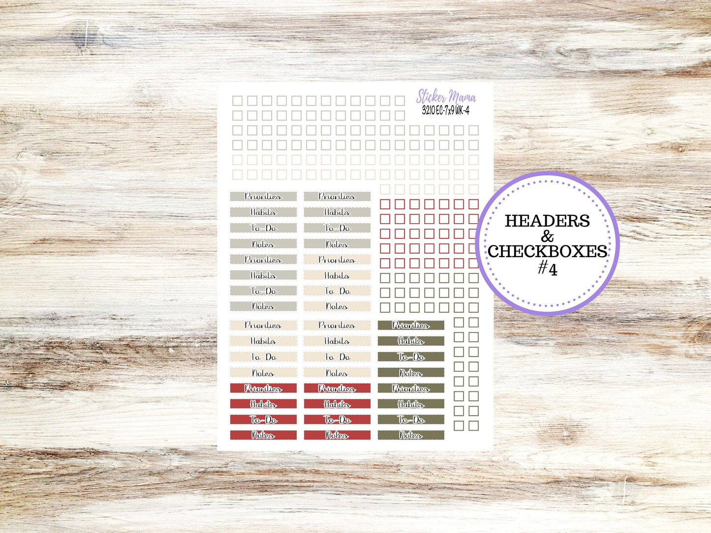 ERIN CONDREN Weekly Planner Kit WK-3210 || December || Weekly Planner Sticker Kit || Erin Condren || Frosty Friends || 9-25