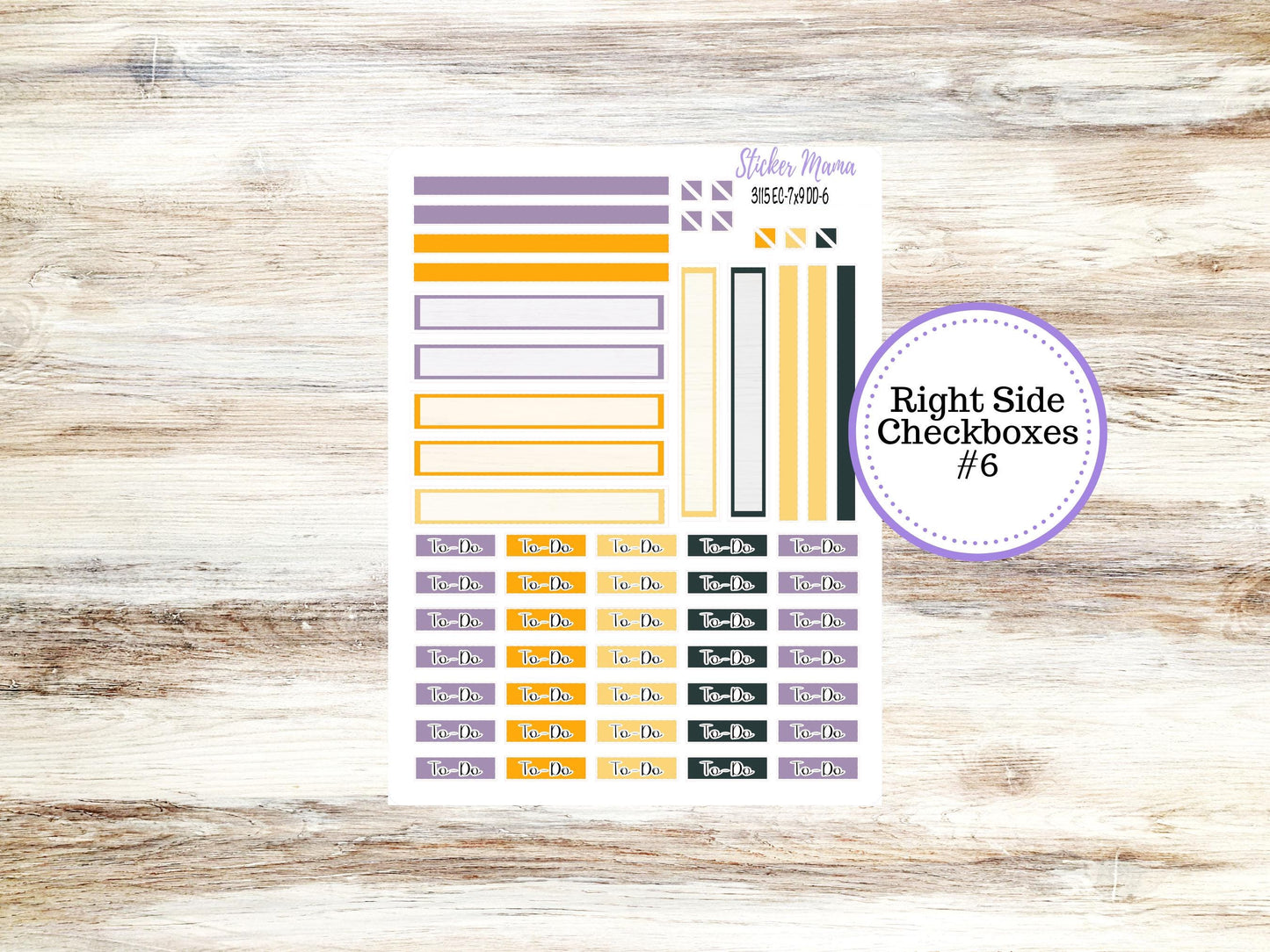 ERIN CONDREN Daily Duo Planner Kit DD-3115 || October - Spooky Palette || Daily Duo Planner Sticker Kit || Erin Condren ||