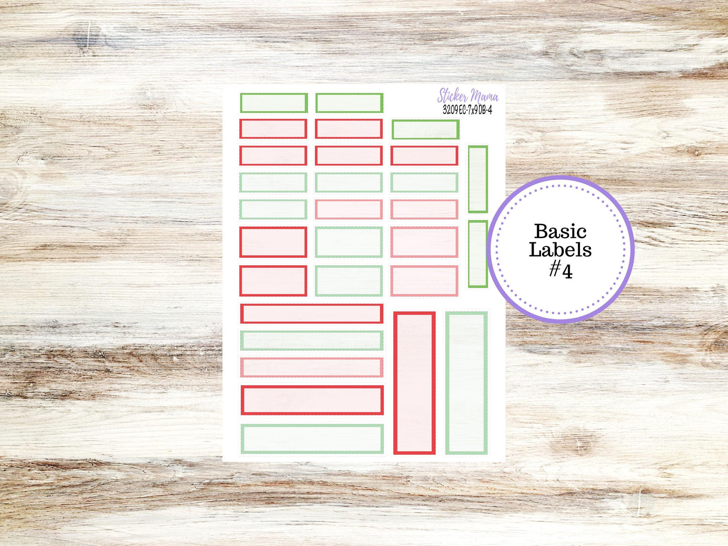 ERIN CONDREN Dashboard Planner Kit DB-3209 || Jolly Pines || Dashboard Planner Sticker Kit || Erin Condren ||