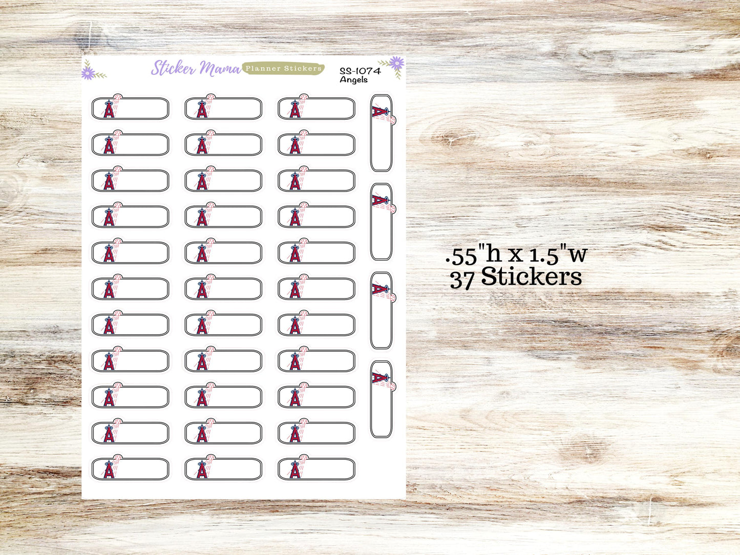 CUSTOM BASEBALL Stickers SS-1074 || Baseball Stickers || Baseball Games || Baseball Labels || Baseball Planner Stickers