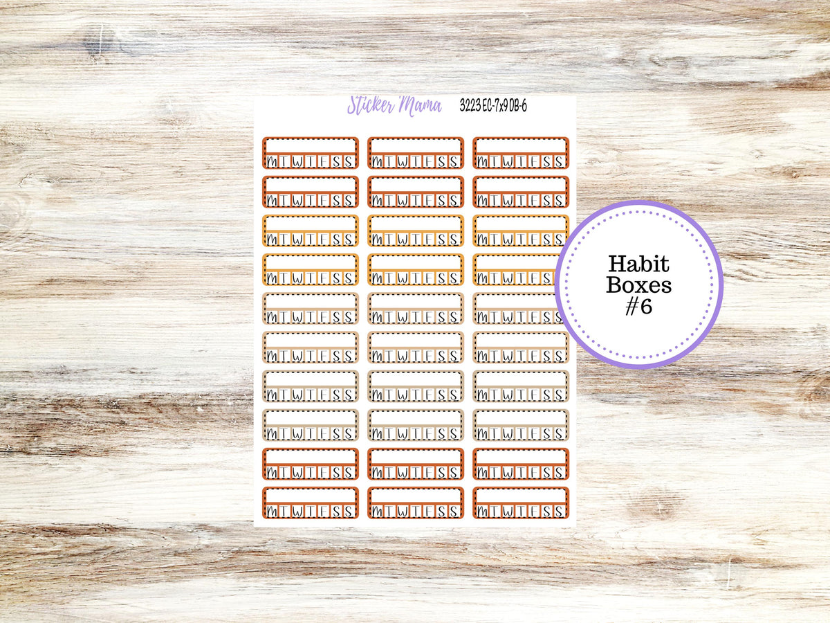 Erin Condren Dashboard Planner Kit DB | 3223 Fall Pressed Flowers November
