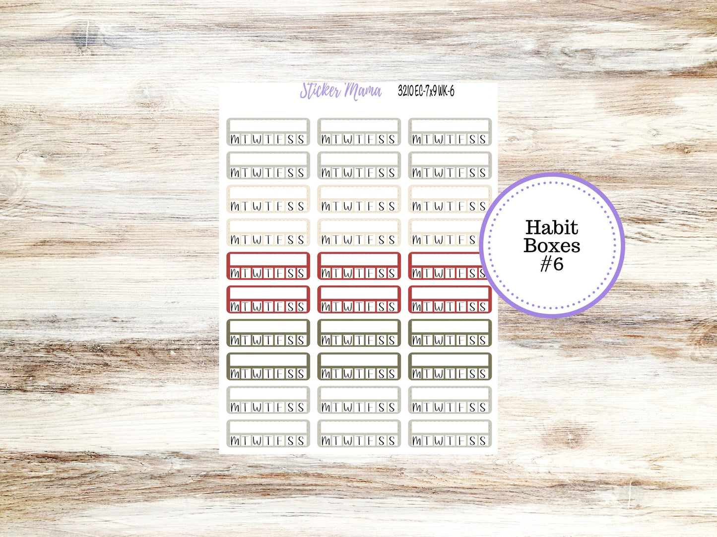 ERIN CONDREN Weekly Planner Kit WK-3210 || December || Weekly Planner Sticker Kit || Erin Condren || Frosty Friends || 9-25