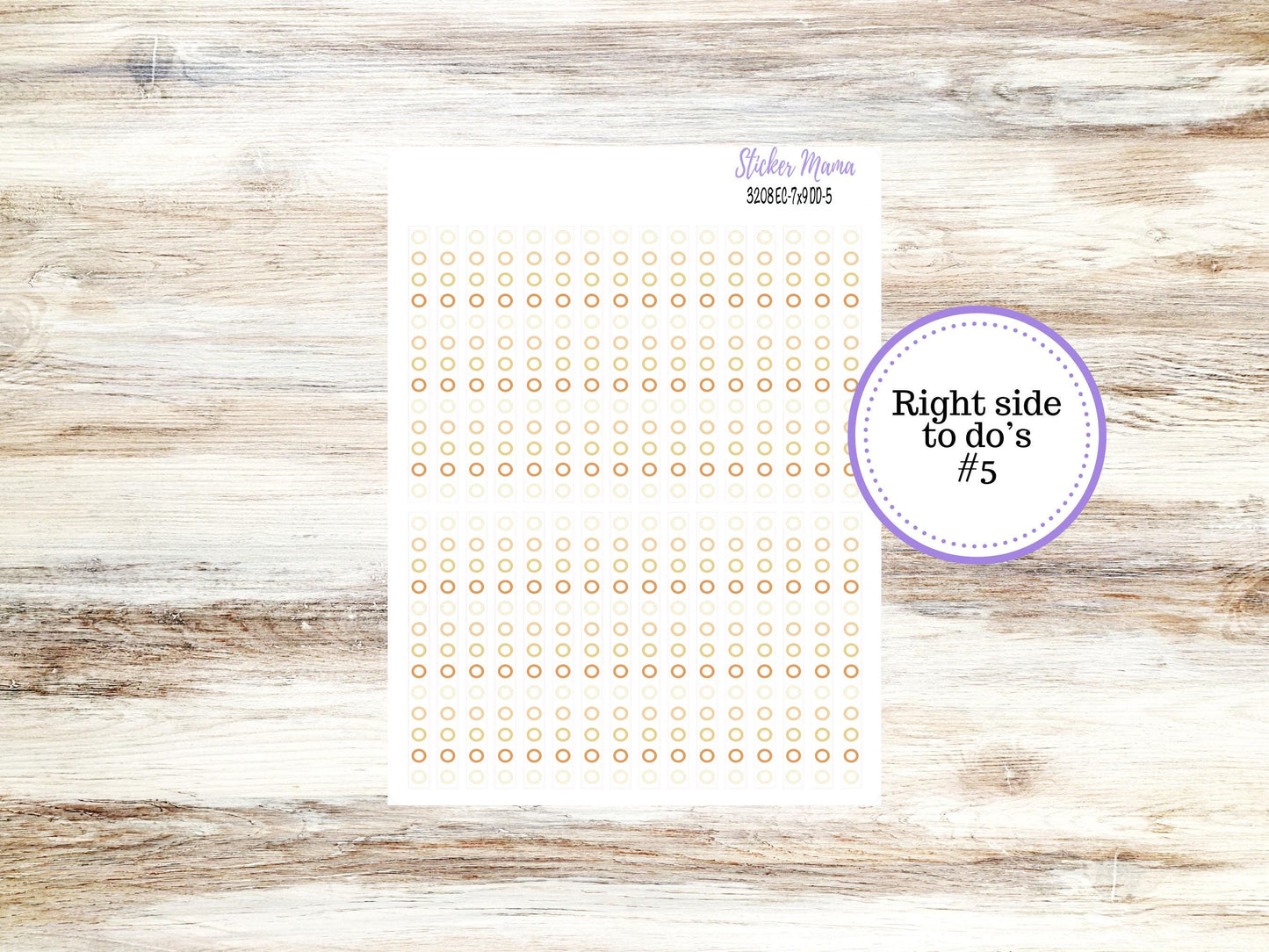 ERIN CONDREN Daily Duo Planner Kit DD-3208 || November - Fall Fields || Daily Duo Planner Sticker Kit || Erin Condren ||