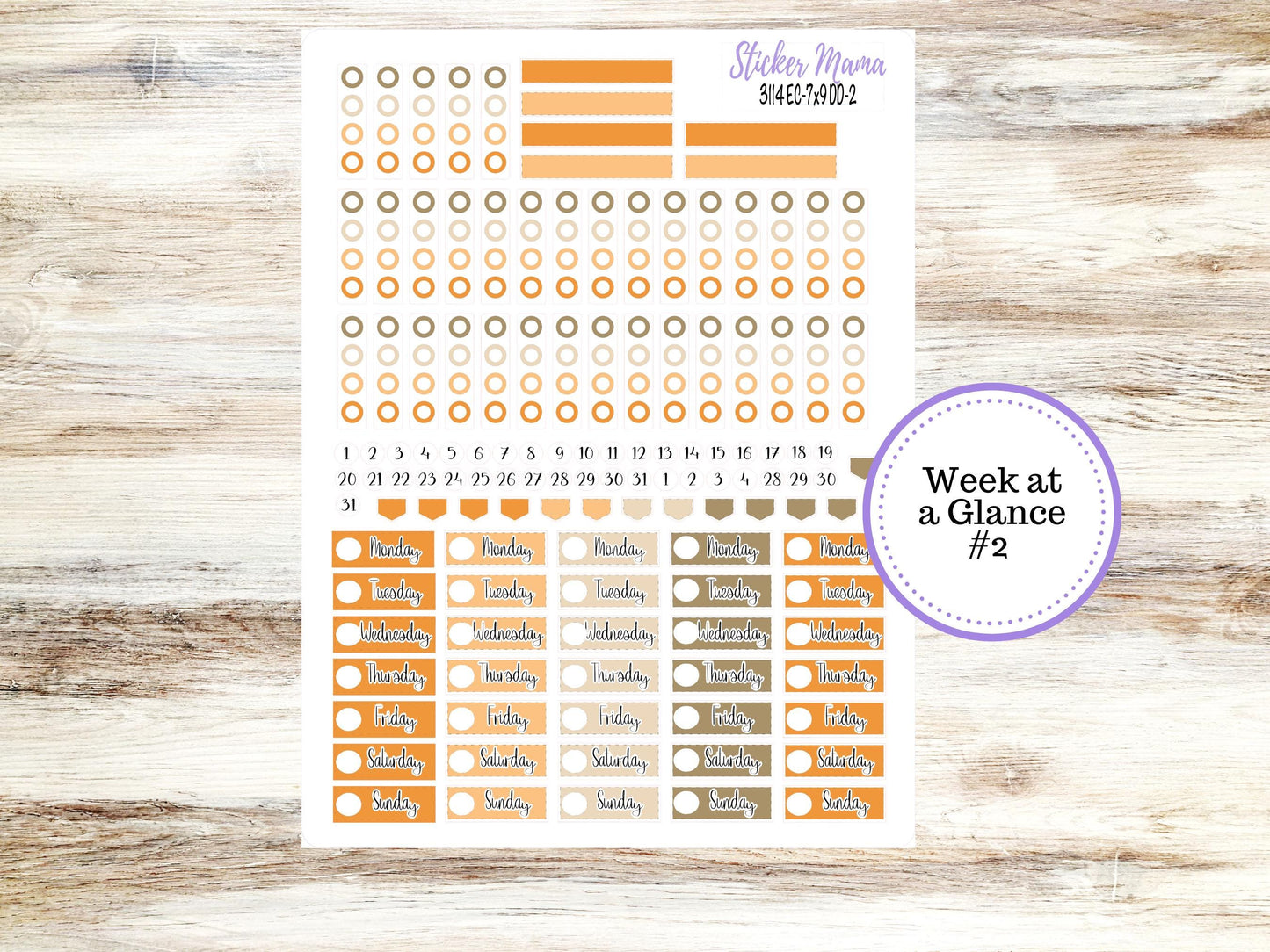 ERIN CONDREN Daily Duo Planner Kit DD 3114 || September || Daily Duo Planner Sticker Kit || Erin Condren ||