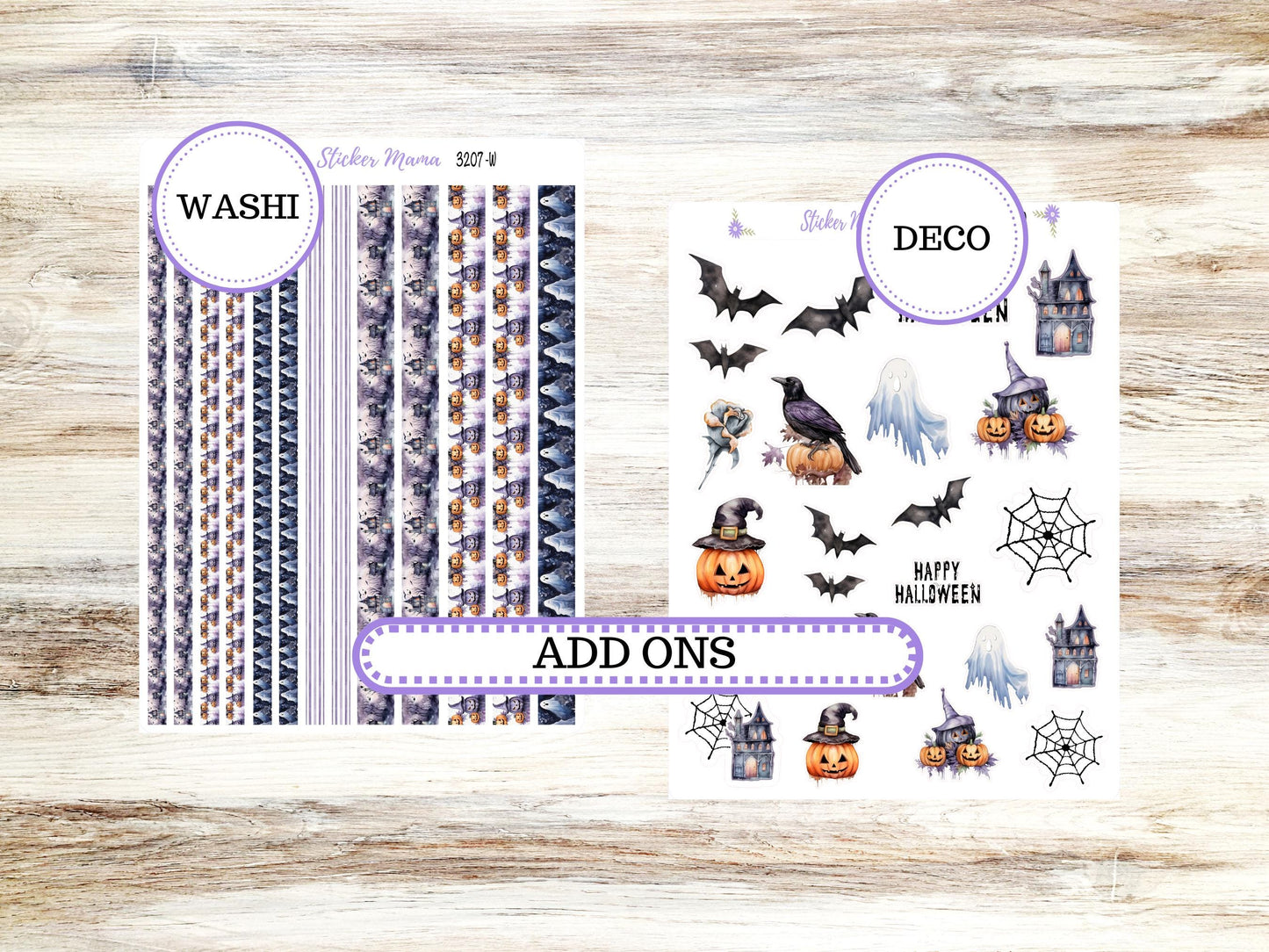 LD "The Valerie" || TEACHER Week + Month Planner Kit #3207 || Haunted Haven ||Laurel Denise Kit || Laurel Denise Teacher Planner || Aug 25