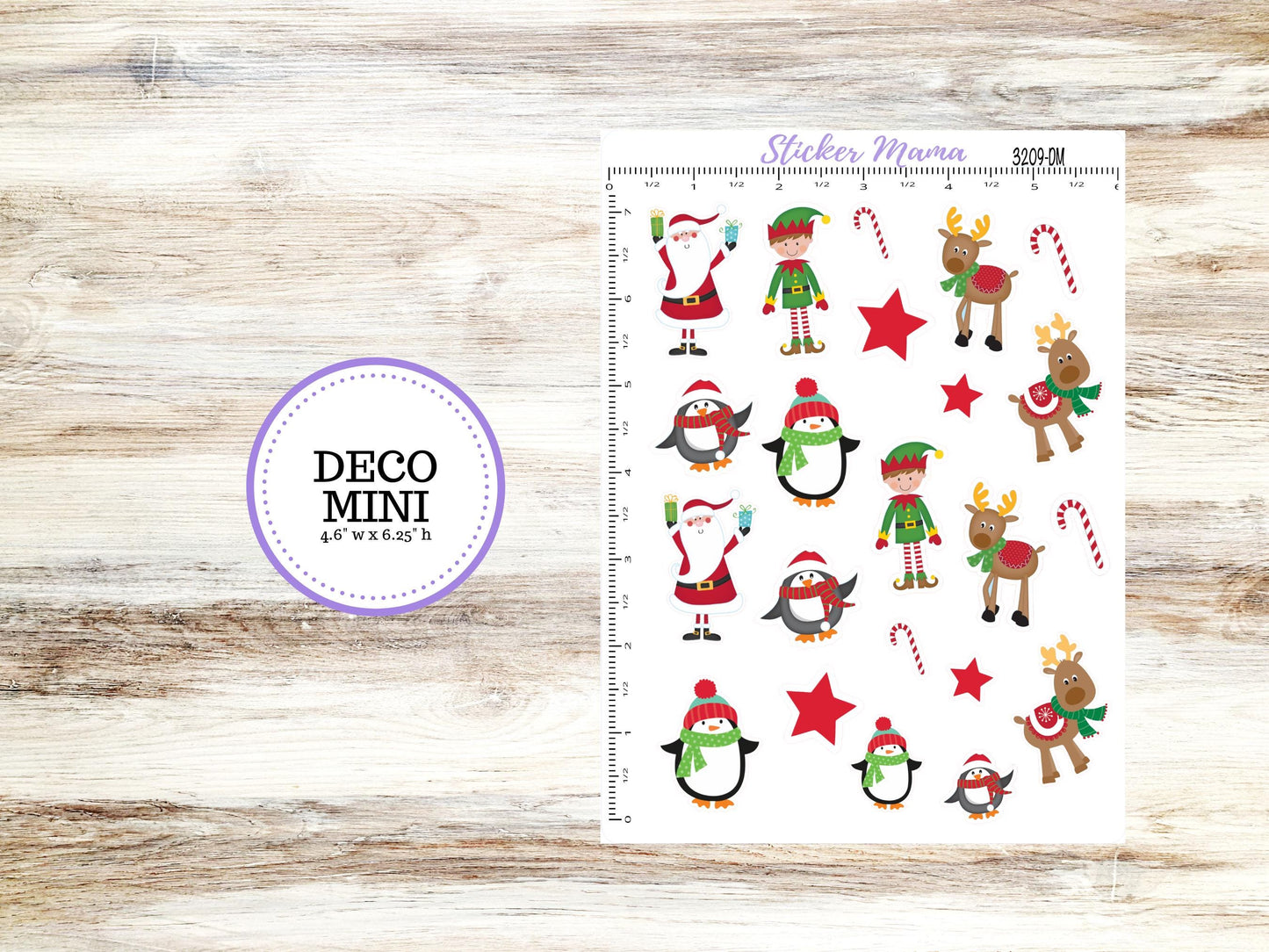 DECO-3209 || Jolly Pines Deco || PLANNER STICKERS || Fall Stickers ||