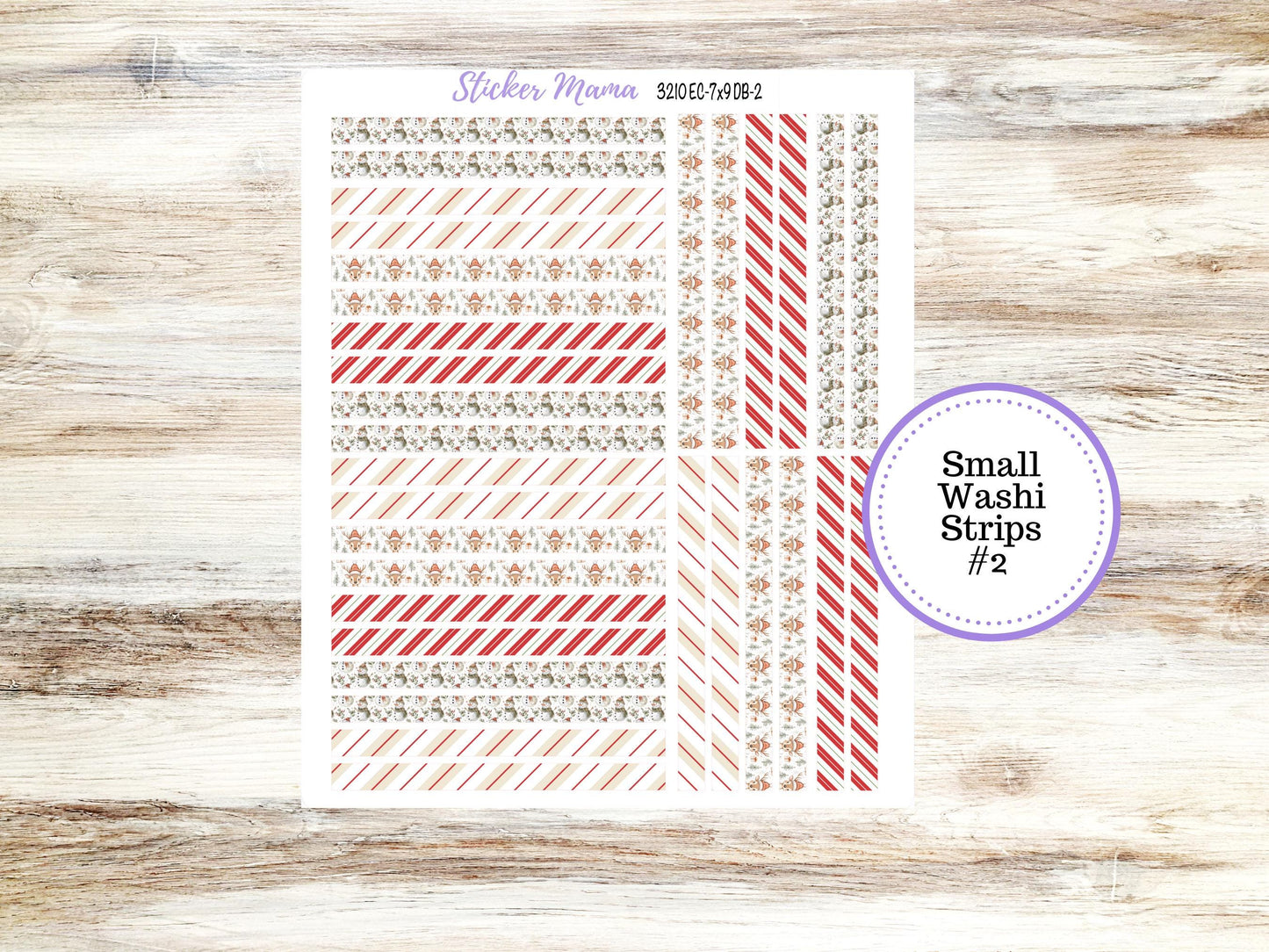 ERIN CONDREN Dashboard Planner Kit DB-3210 || December || Dashboard Planner Sticker Kit || Erin Condren ||
