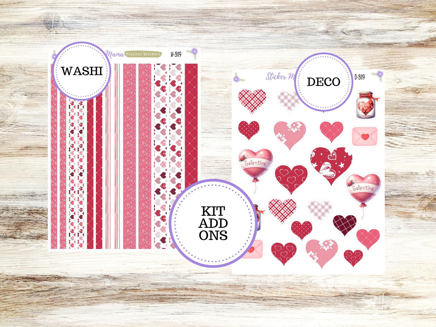 LAUREL DENISE TEACHER Planner Kit #3119 || Laurel Denise Kit || Laurel Denise Stickers || Laurel Denise Planners || February