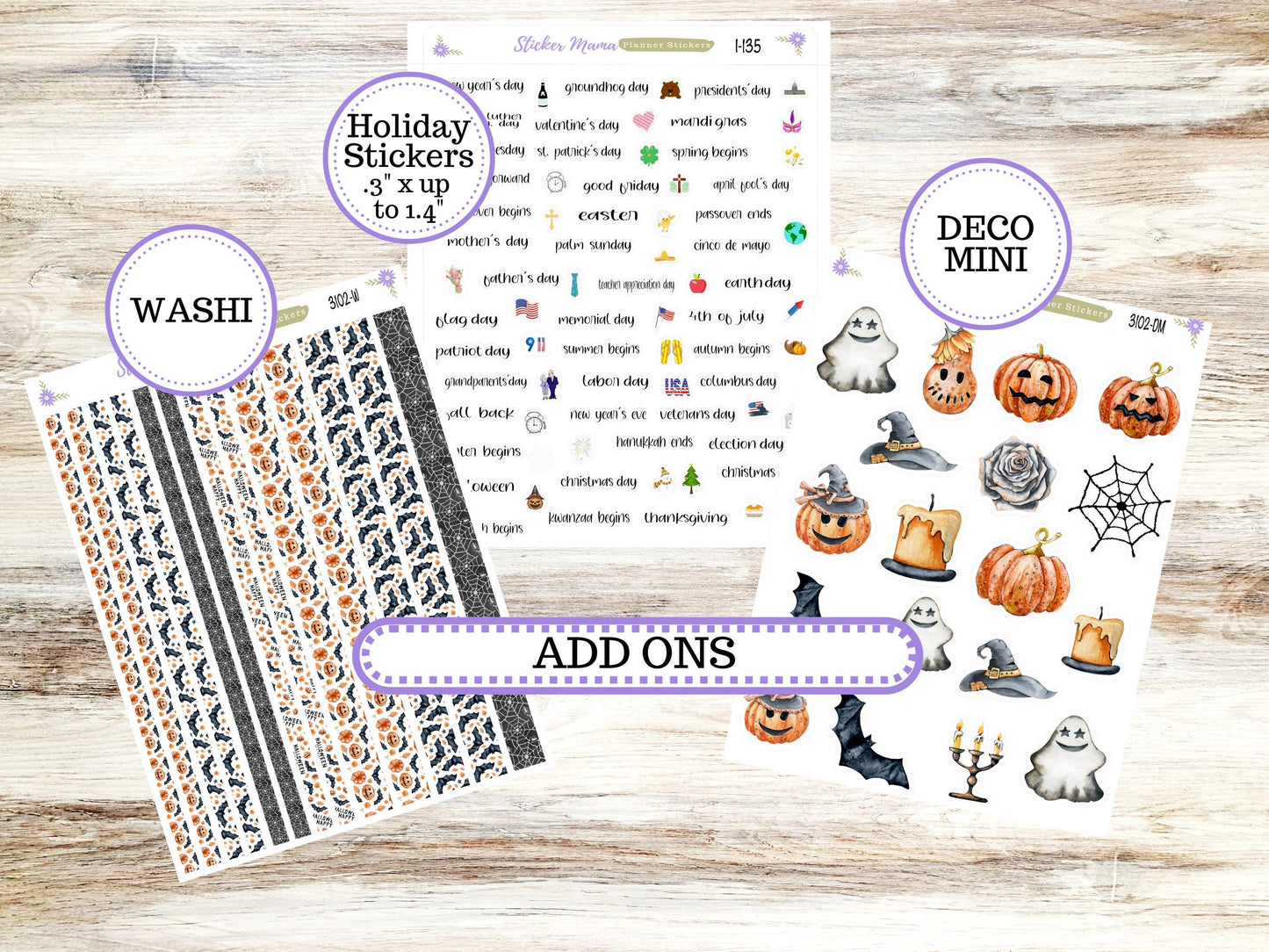 LD "The Scout" || PORTRAIT Weekly + Monthly Planner Kit #3102 || Pumpkin Town || Laurel Denise Kit Portrait || Aug 25