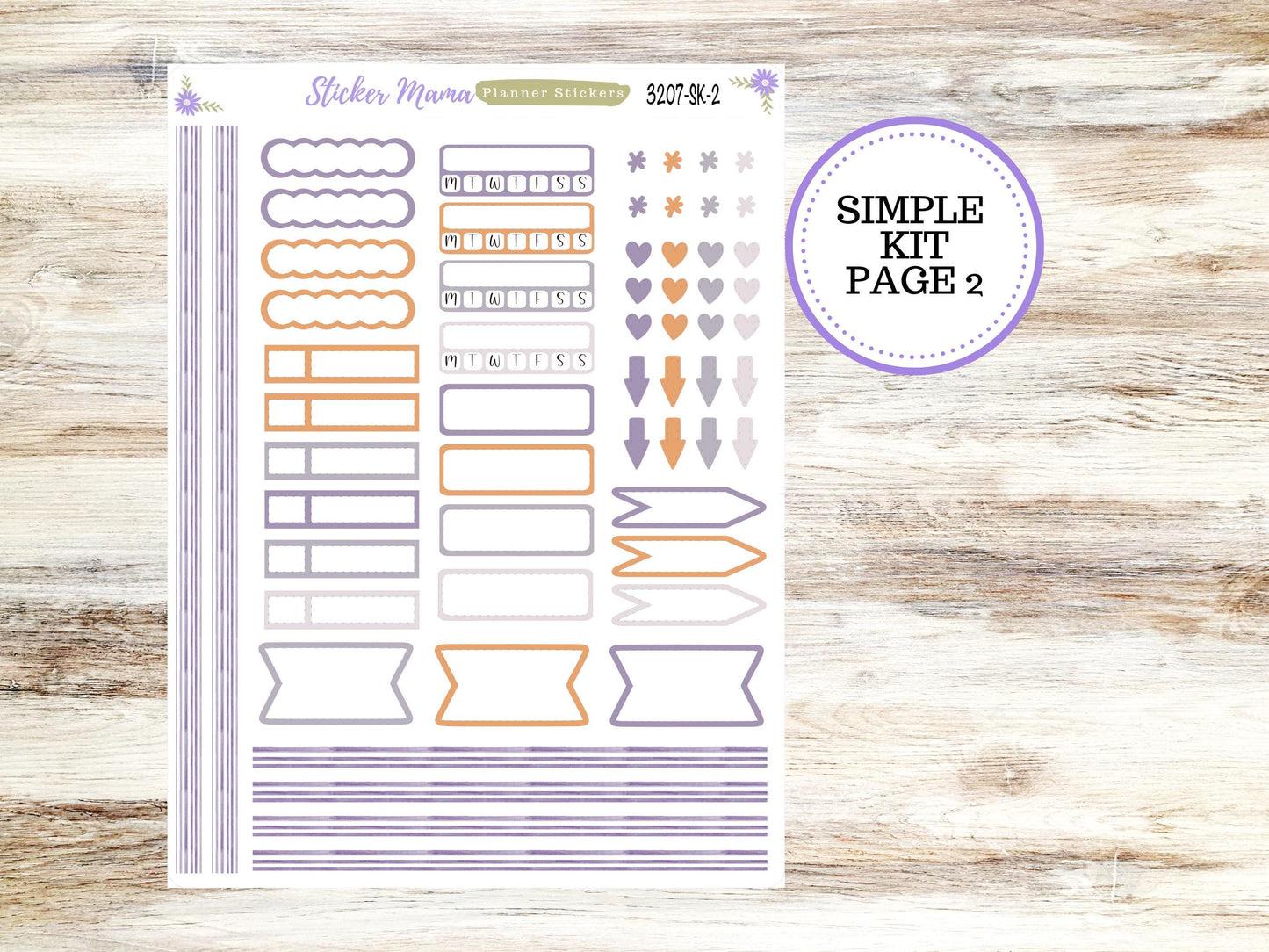 SIMPLE KIT || #3207 || Haunted Haven || Any Kind Planner || Planner Stickers || Planner Stickers