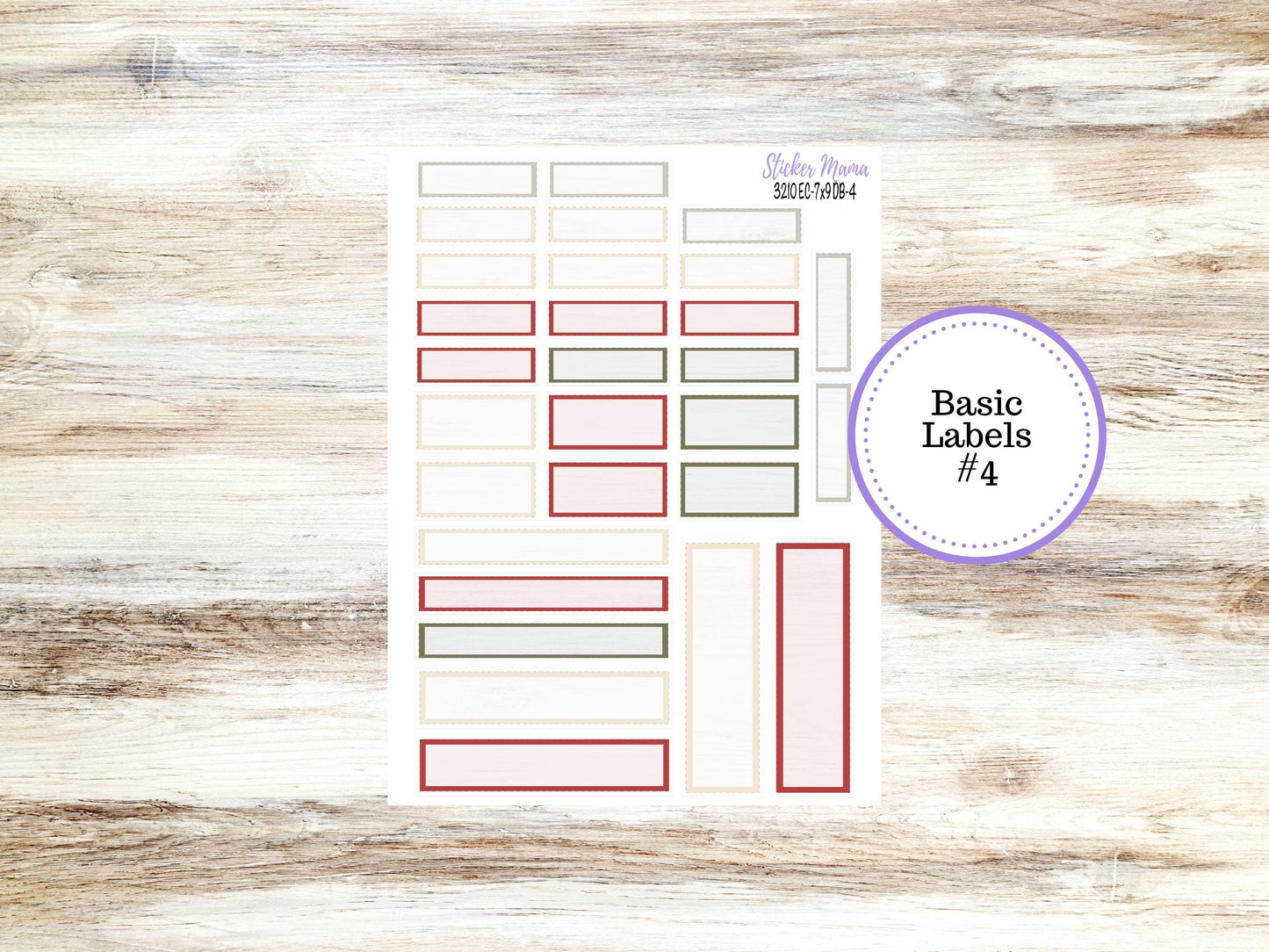 ERIN CONDREN Dashboard Planner Kit DB-3210 || December || Dashboard Planner Sticker Kit || Erin Condren ||