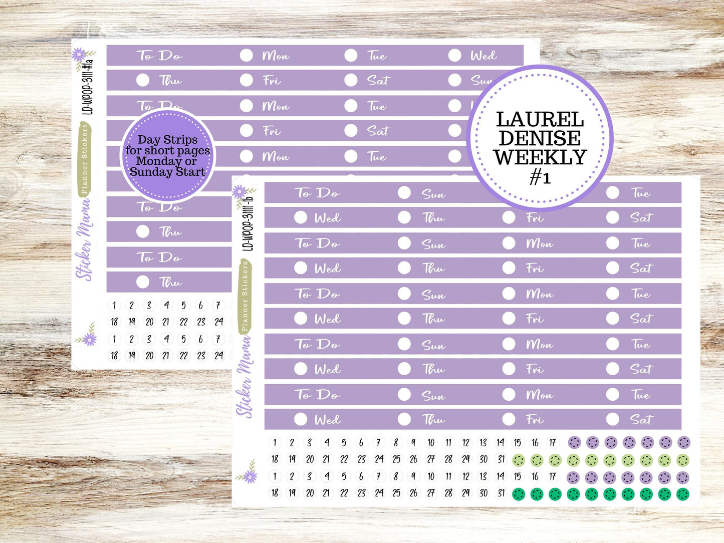 LAUREL DENISE PORTRAIT || Planner Kit #3111 || Easter Eggstravaganza || Laurel Denise Kit || Laurel Denise Stickers || ld