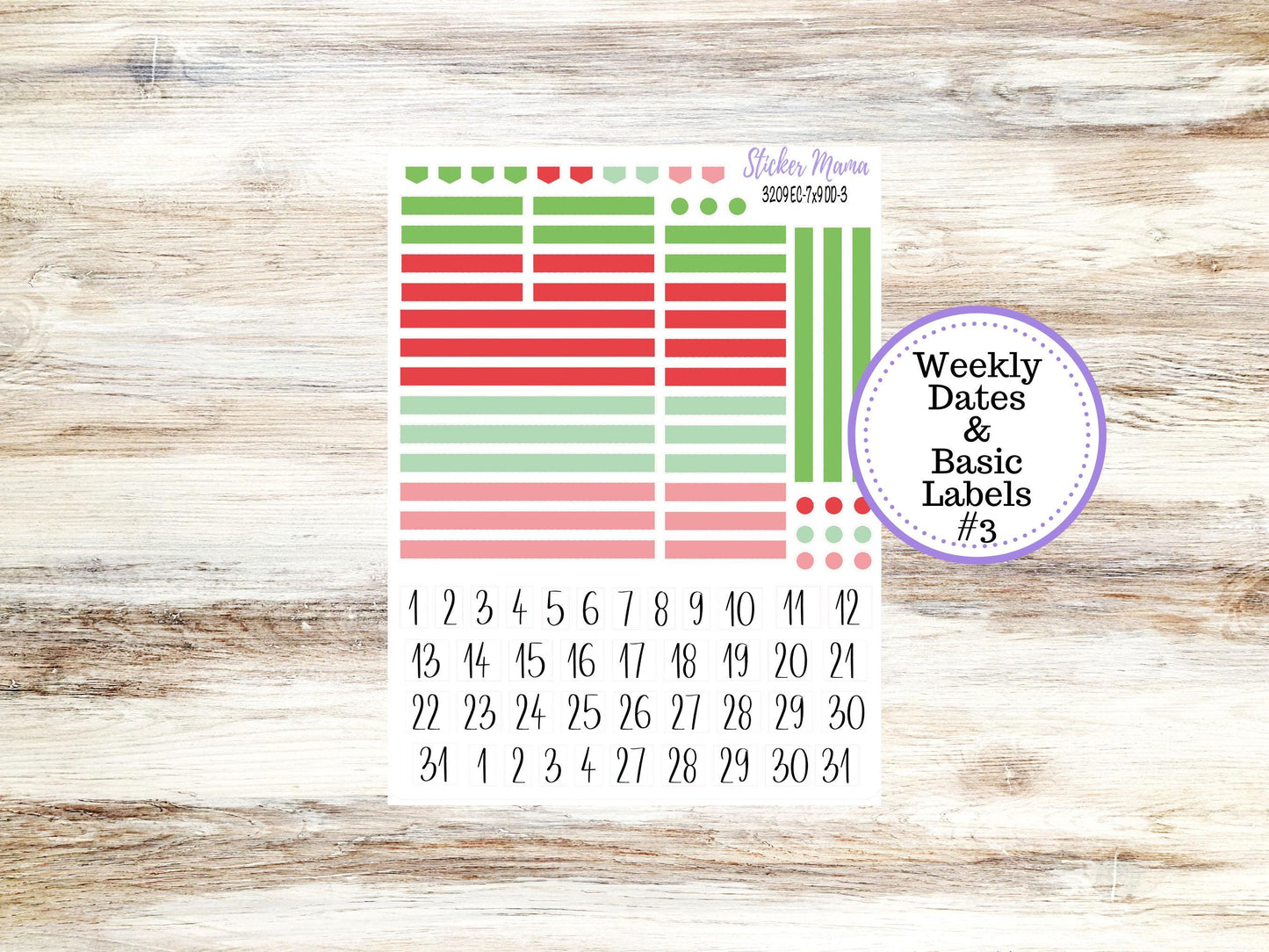 ERIN CONDREN Daily Duo Planner Kit DD-3209 || November - Fall Fields || Daily Duo Planner Sticker Kit || Erin Condren ||