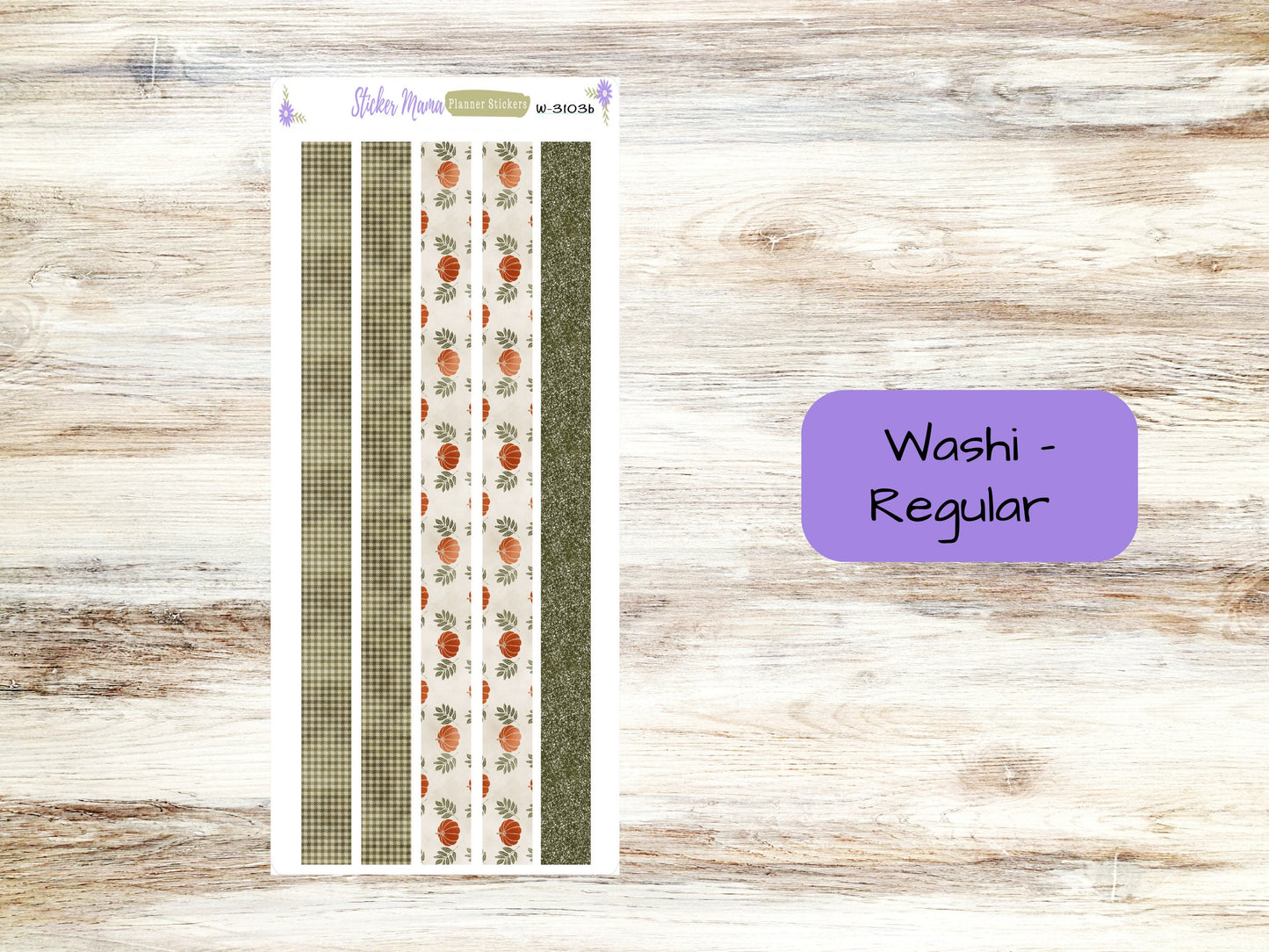 WASHI PLANNER STICKERS || 3103 || Harvest Thanksgiving || Washi Stickers || Planner Stickers || Washi for Planners