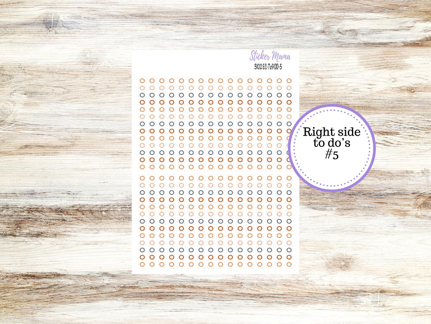 ERIN CONDREN Daily Duo Planner Kit DD-3102 || October - Pumpkin Town || Daily Duo Planner Sticker Kit || Erin Condren ||