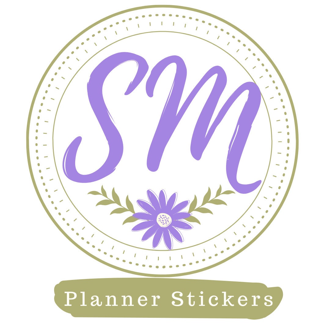 the logo for the planner stickers
