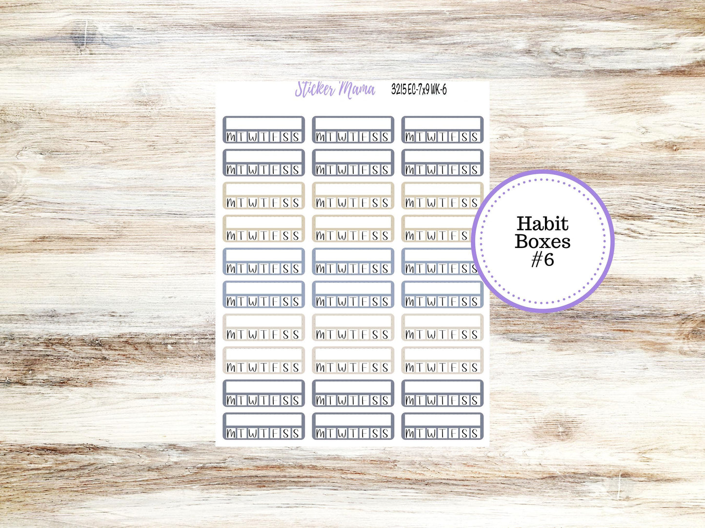 Erin Condren Weekly Planner Kit | Vertical & Hourly Stickers | WK-3215 Charming Roses