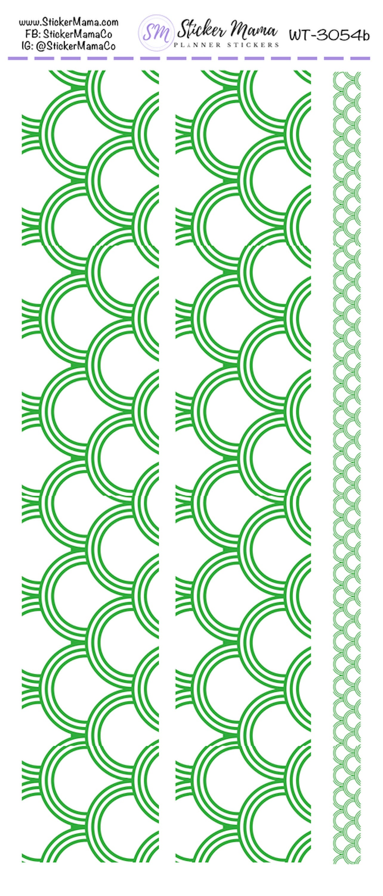 W-3054 - WASHI STICKERS - Polka Dot - Planner Stickers - Washi for Planners