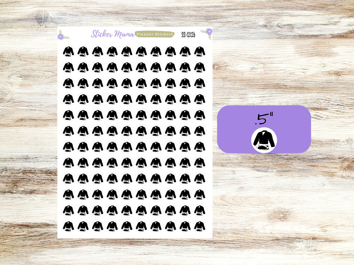 KIMONO PLANNER Stickers SS-1212 kimono sticker kit stickers for martial arts sports stickers kimono games kimono practice