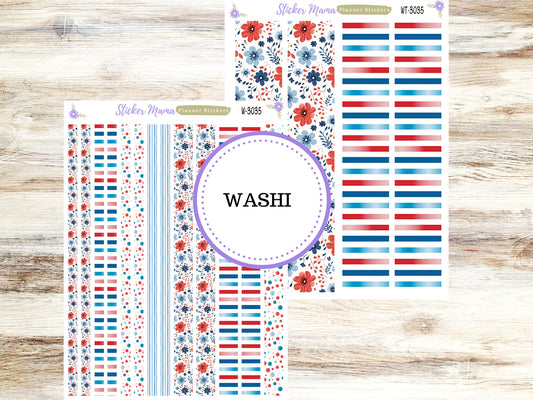 WASHI PLANNER STICKERS || 3035 || American Dream || Washi Stickers || Planner Stickers || Washi for Planners