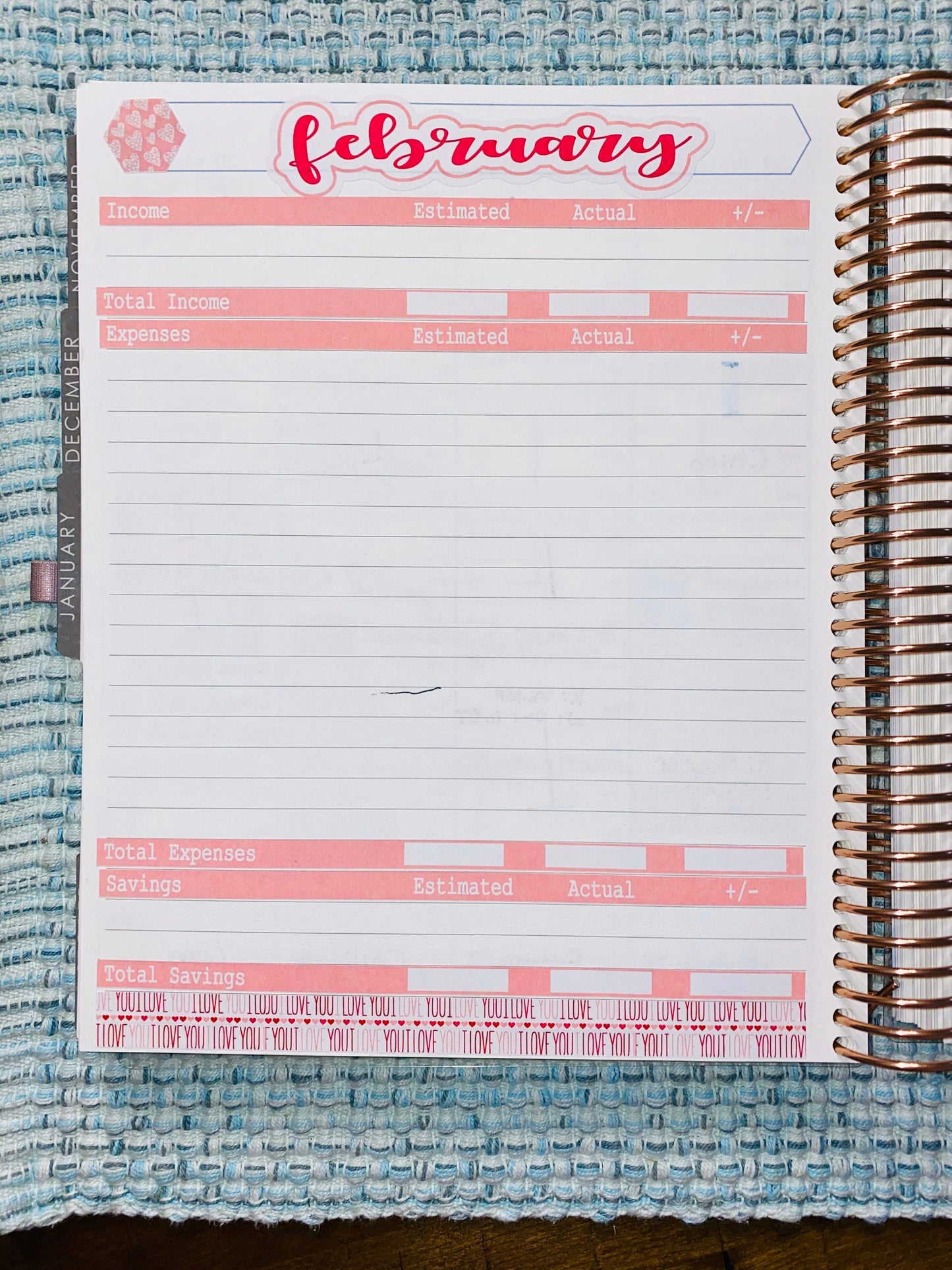 FEBRUARY BUDGET and SPENDING Tracking Savings Tracker Budget Tracker Dave Ramsey Sticker Budget Stickers Debt Stickers Emergency Stickers