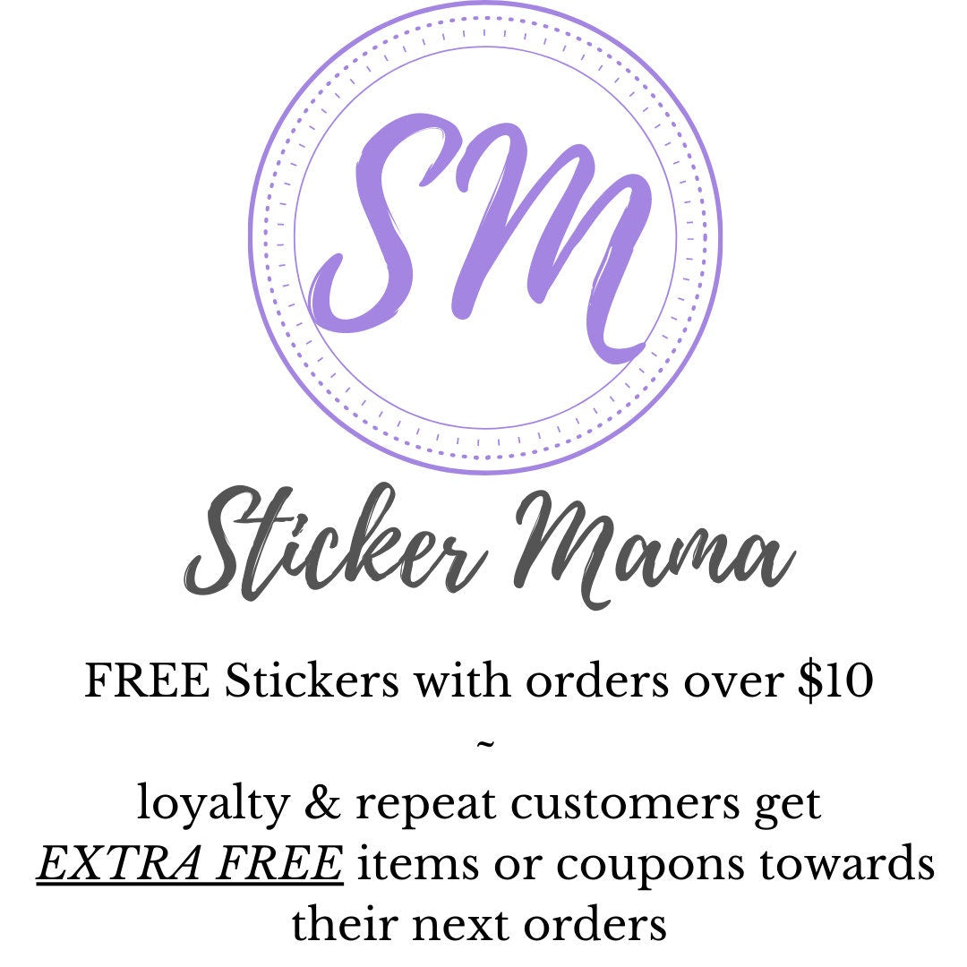1129 In Stickermama Color-Way - Colored Dots - Clear Round Stickers