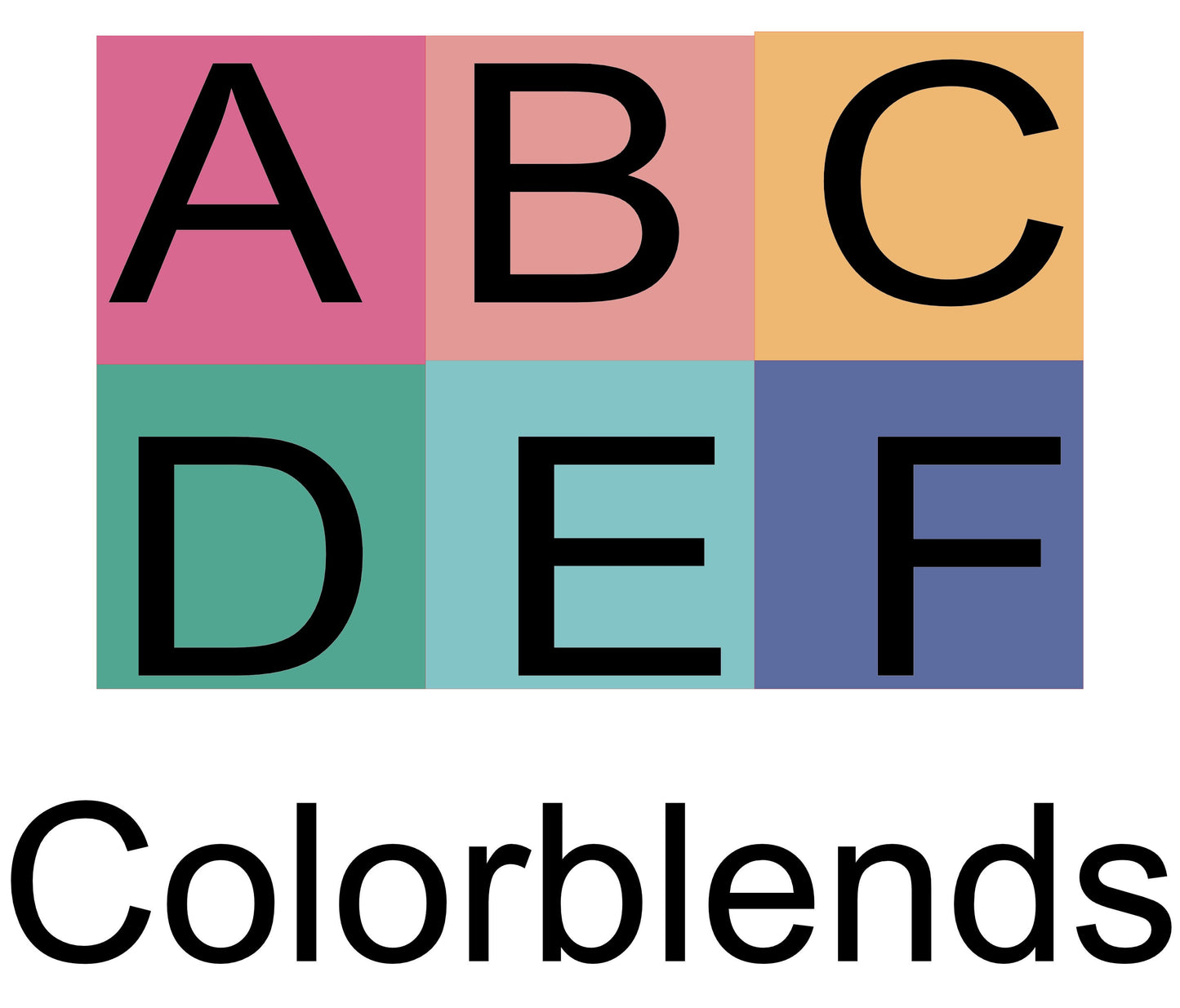7x9 COLORBLENDS  Daily Name Label - Name Decal for Colorblends Planner Decals - Planner Name Decals -