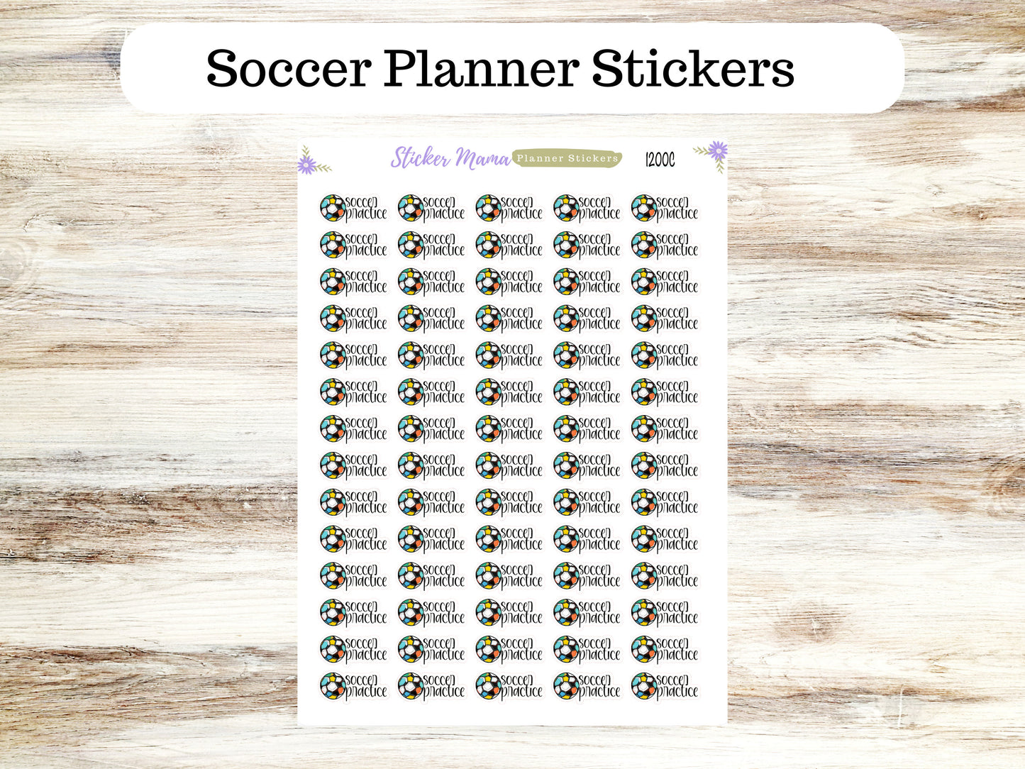 1200 SOCCER PRACTICE STICKERS || Soccer Planner Stickers || Soccer Sports Stickers || Soccer Games || Soccer Practice