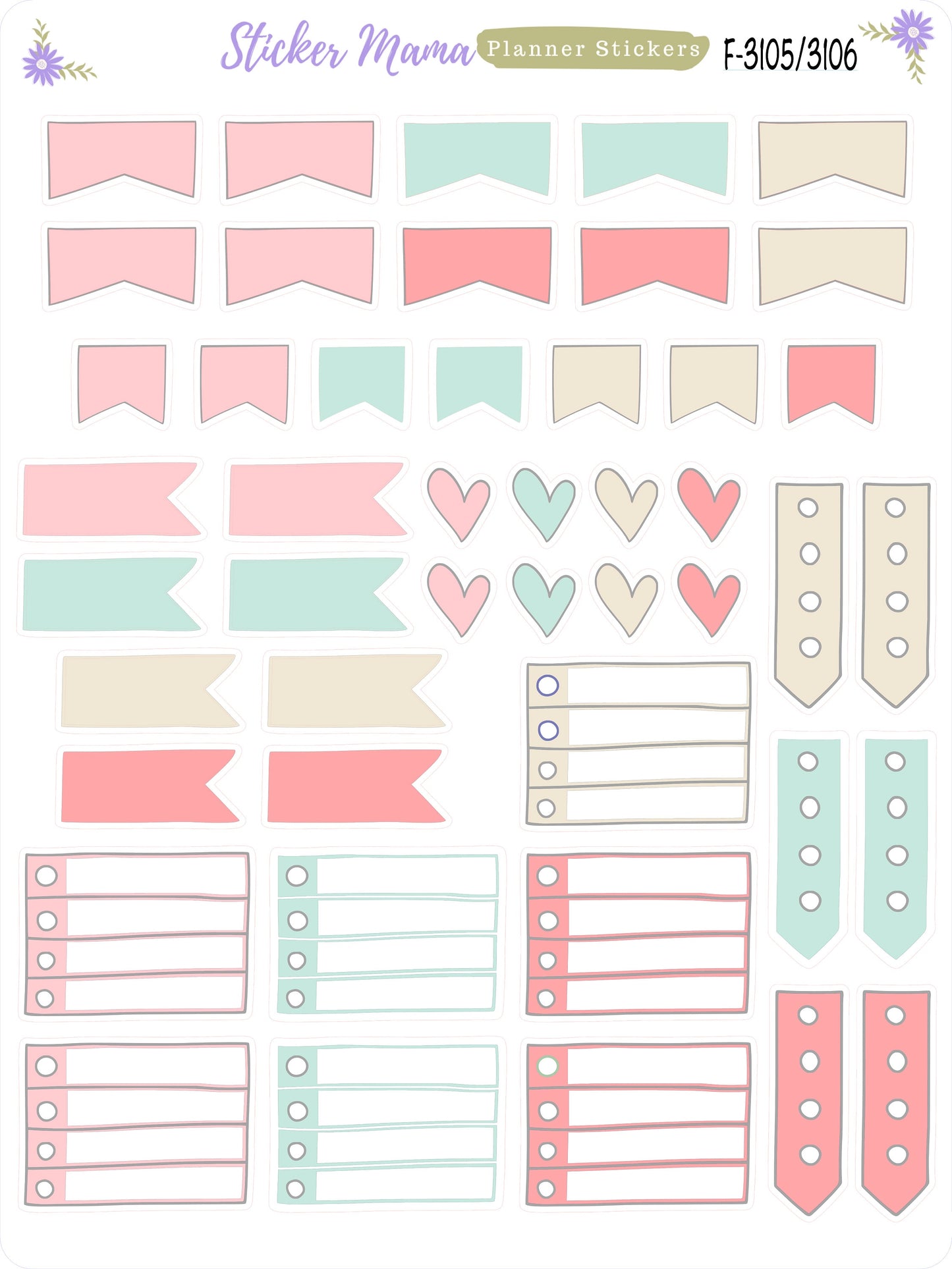 SIMPLE KIT  || #3106 || Hello, Plaid! || Any Kind Planner || Planner Stickers || Planner Stickers