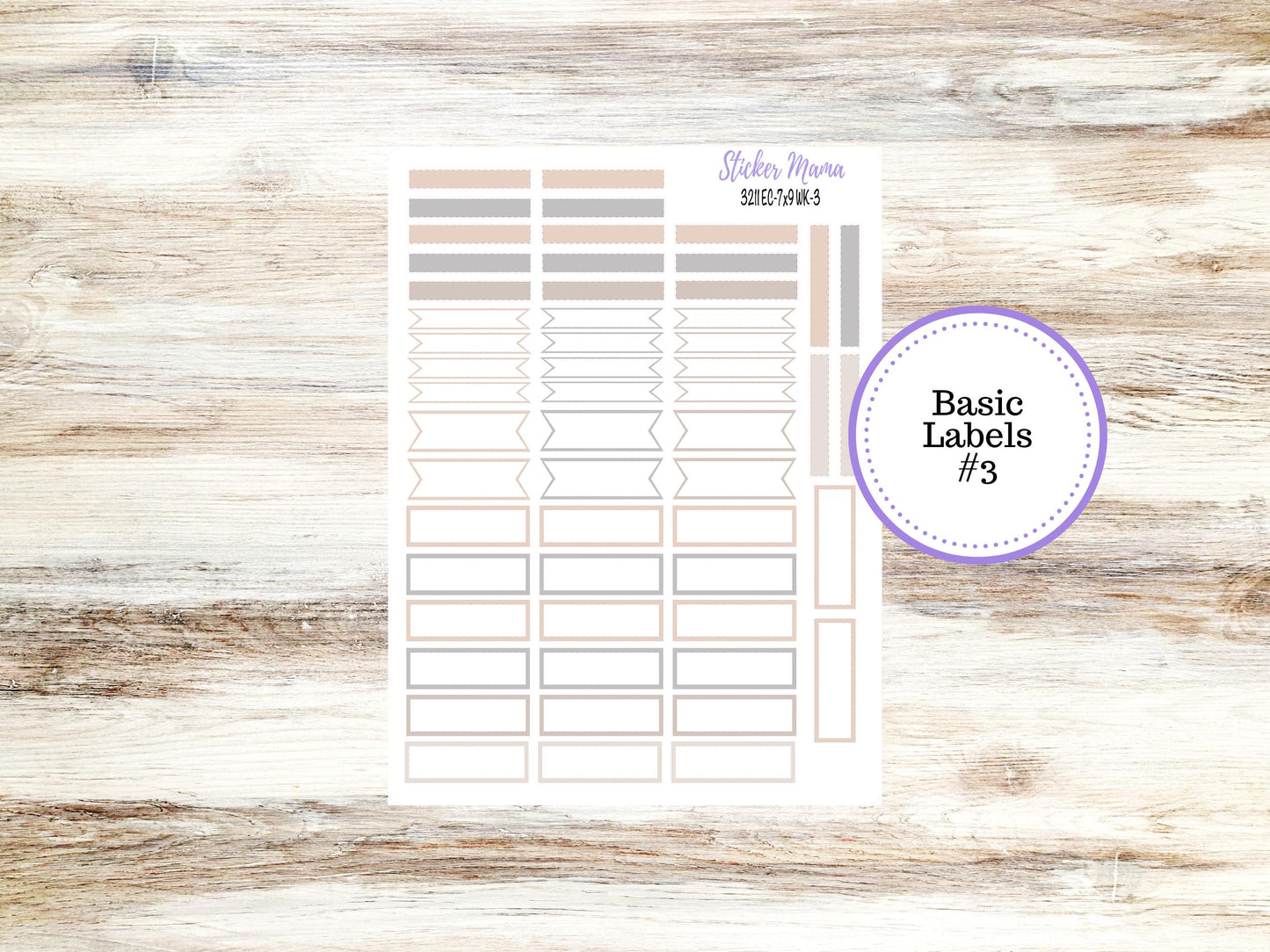 ERIN CONDREN Weekly Planner Kit WK-3211 || January || Weekly Planner Sticker Kit || Erin Condren || Pastel Wonderland || 10-25