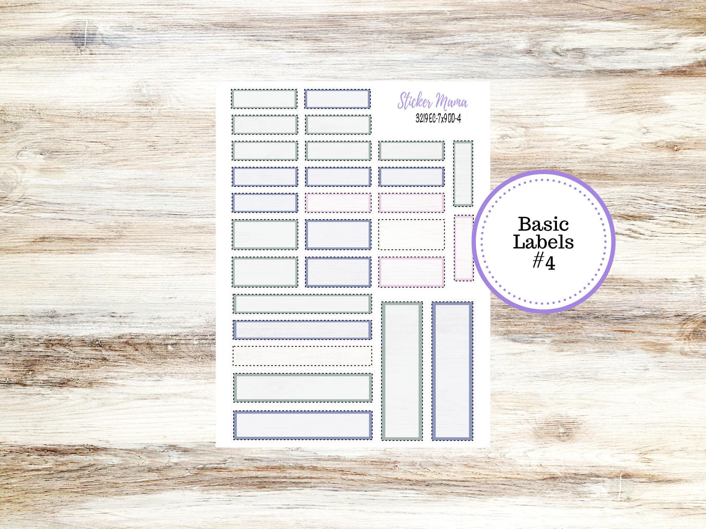 Erin Condren Daily Duo Planner Sticker Kit | 3219 Tropical Trinkets