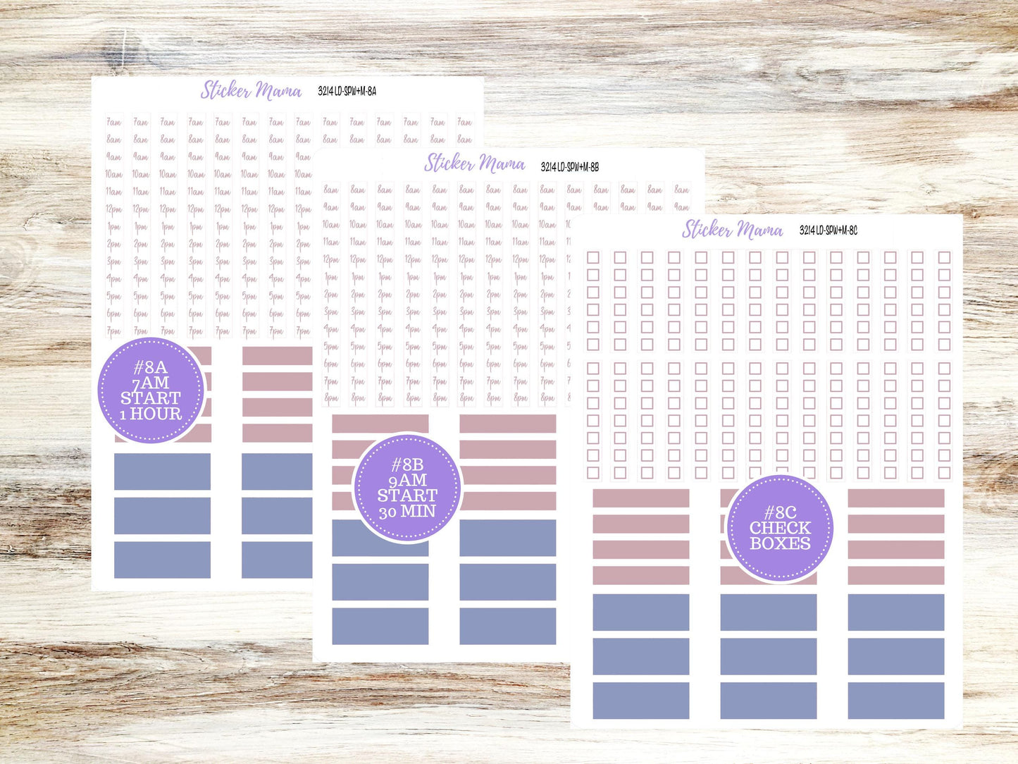 LD Small "The Scout" || PORTRAIT Weekly + Monthly Planner Kit #3214 || April Peony Palace || Laurel Denise Kit Portrait  || 12-25