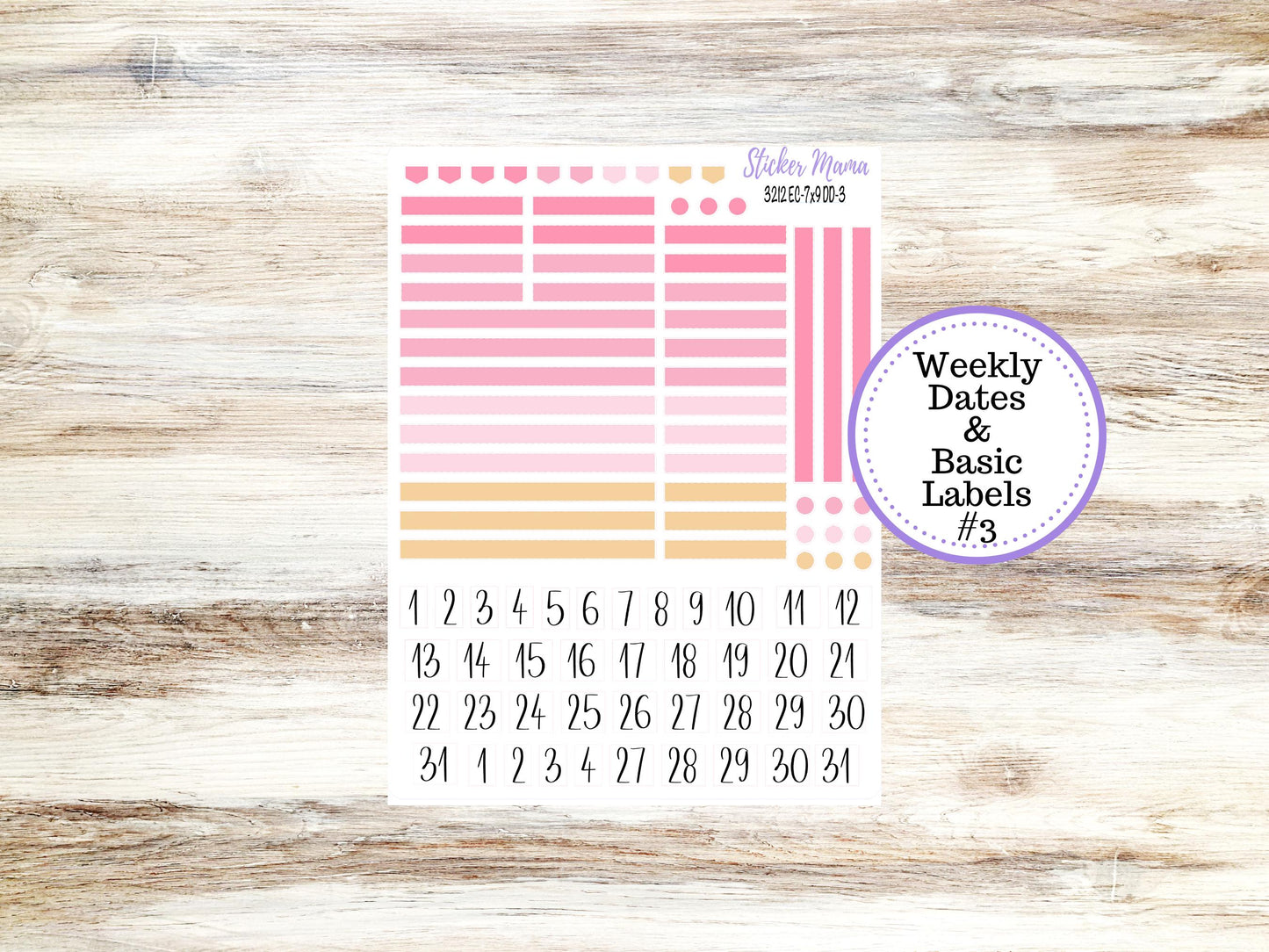 ERIN CONDREN Daily Duo Planner Kit DD-3212 || February - Love Notes || Daily Duo Planner Sticker Kit || Erin Condren ||