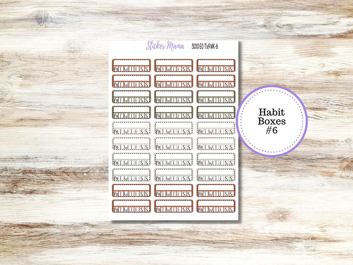 Erin Condren Weekly Planner Kit 3210 | December Frosty Friends | Horizontal | Vertical | Hourly | 9-26