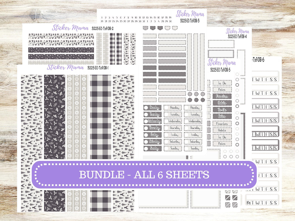 Erin Condren Dashboard Planner Kit 3225 | Sleek Season | 9-26