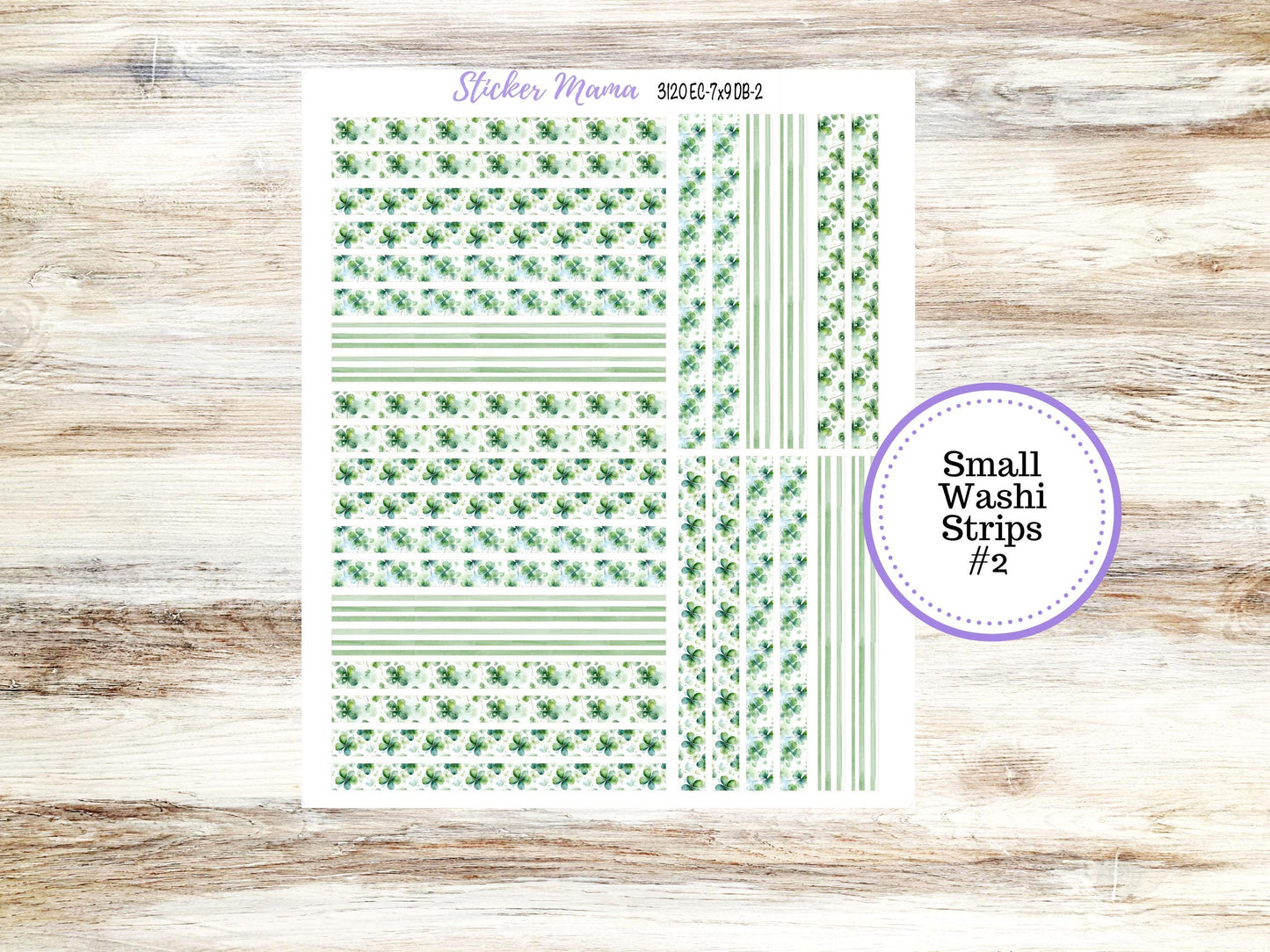 ERIN CONDREN Dashboard Planner Kit DB-3120 || March - Shamrock Magic || Dashboard Planner Sticker Kit || Erin Condren ||