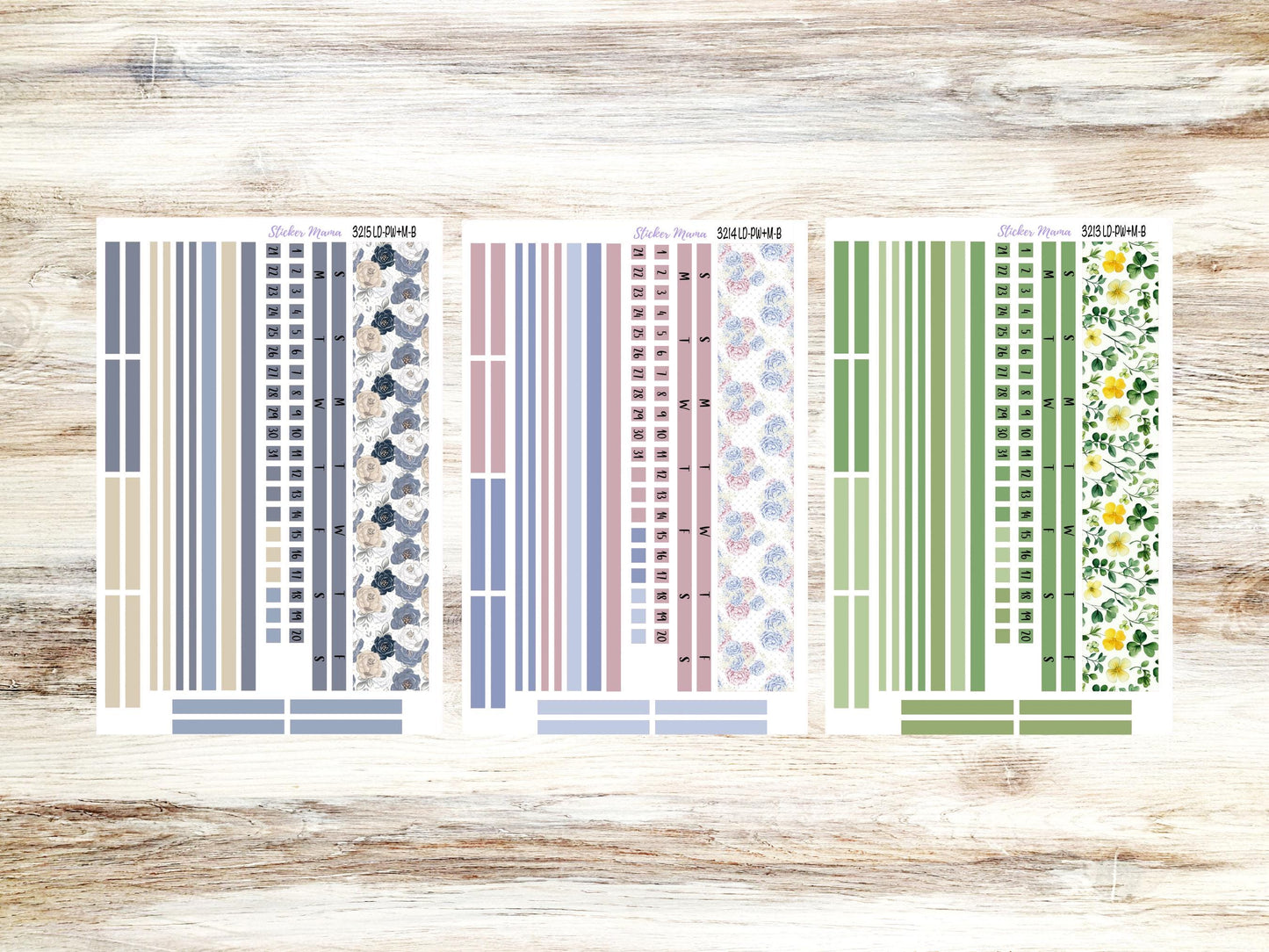 Banner Set | Laurel Denise Large Scout | Portrait Week + Month | Monthly Header Kit