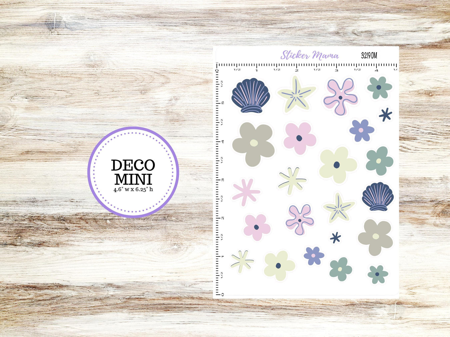 Deco Planner Stickers | Tropical Trinkets 3219