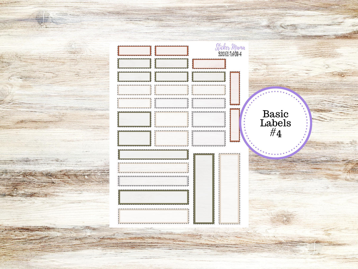 Erin Condren Dashboard Planner Kit 3210 | December Frosty Friends | 9-26